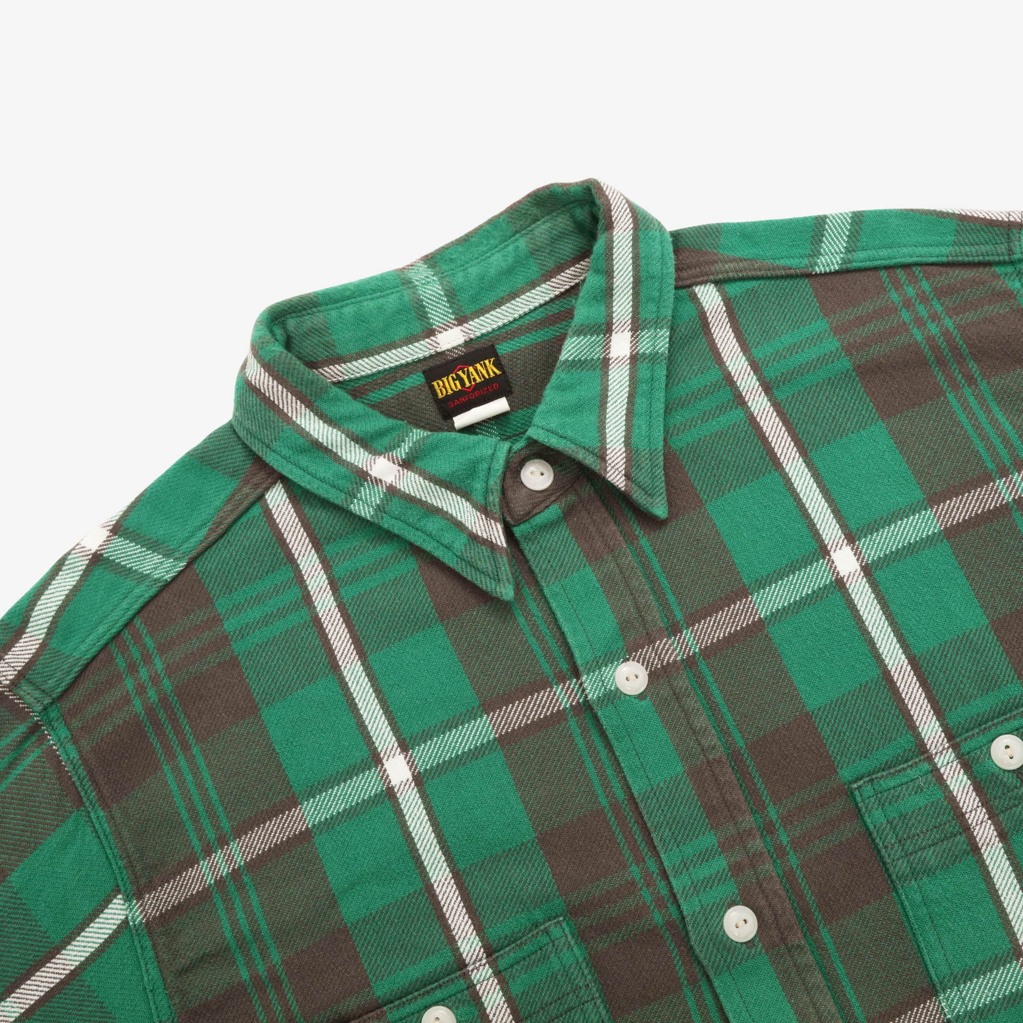 Plaid Flannel Work Shirt