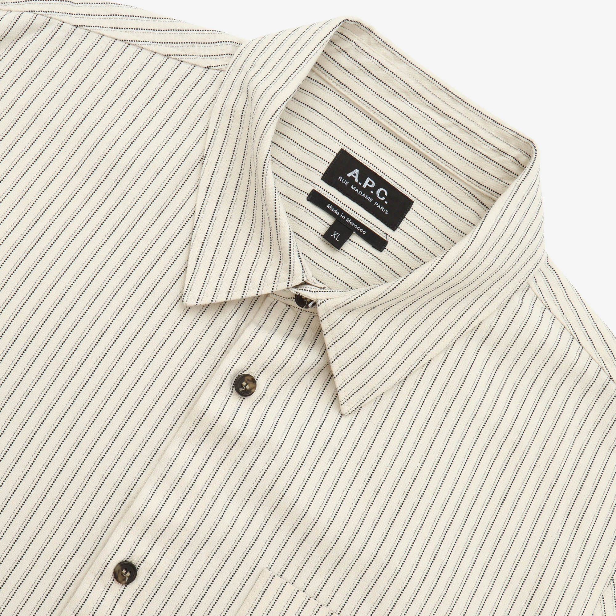Textured Stripe Oxford Shirt