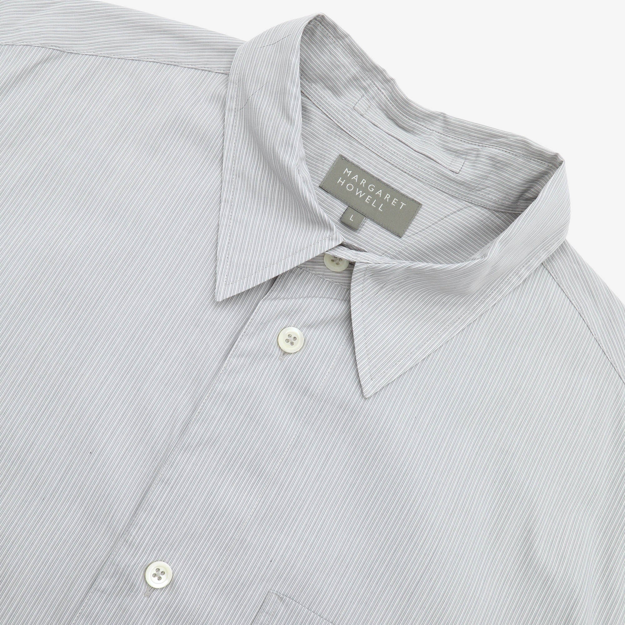 Micro Stripe Basic Shirt