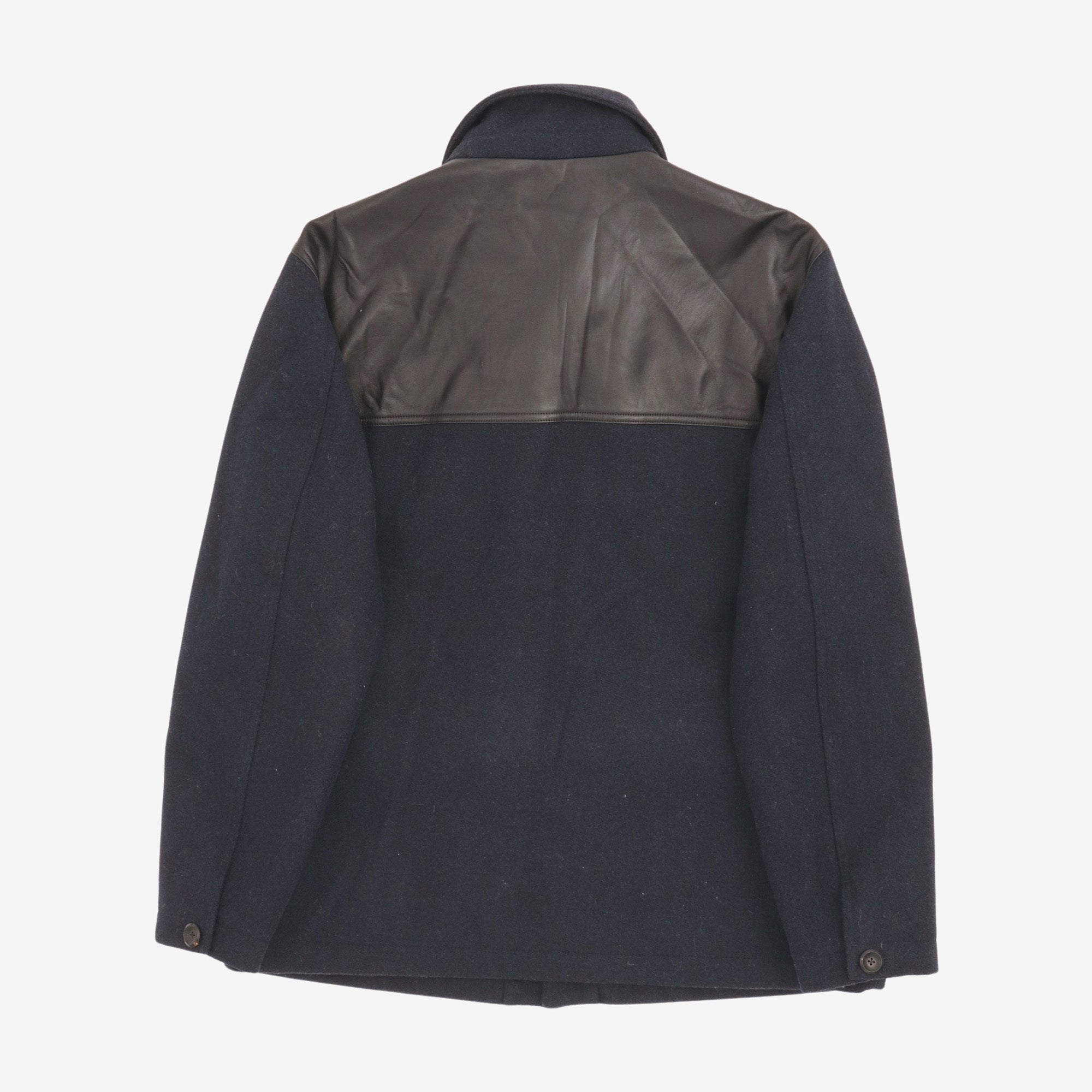 Wool and Leather Donkey Jacket