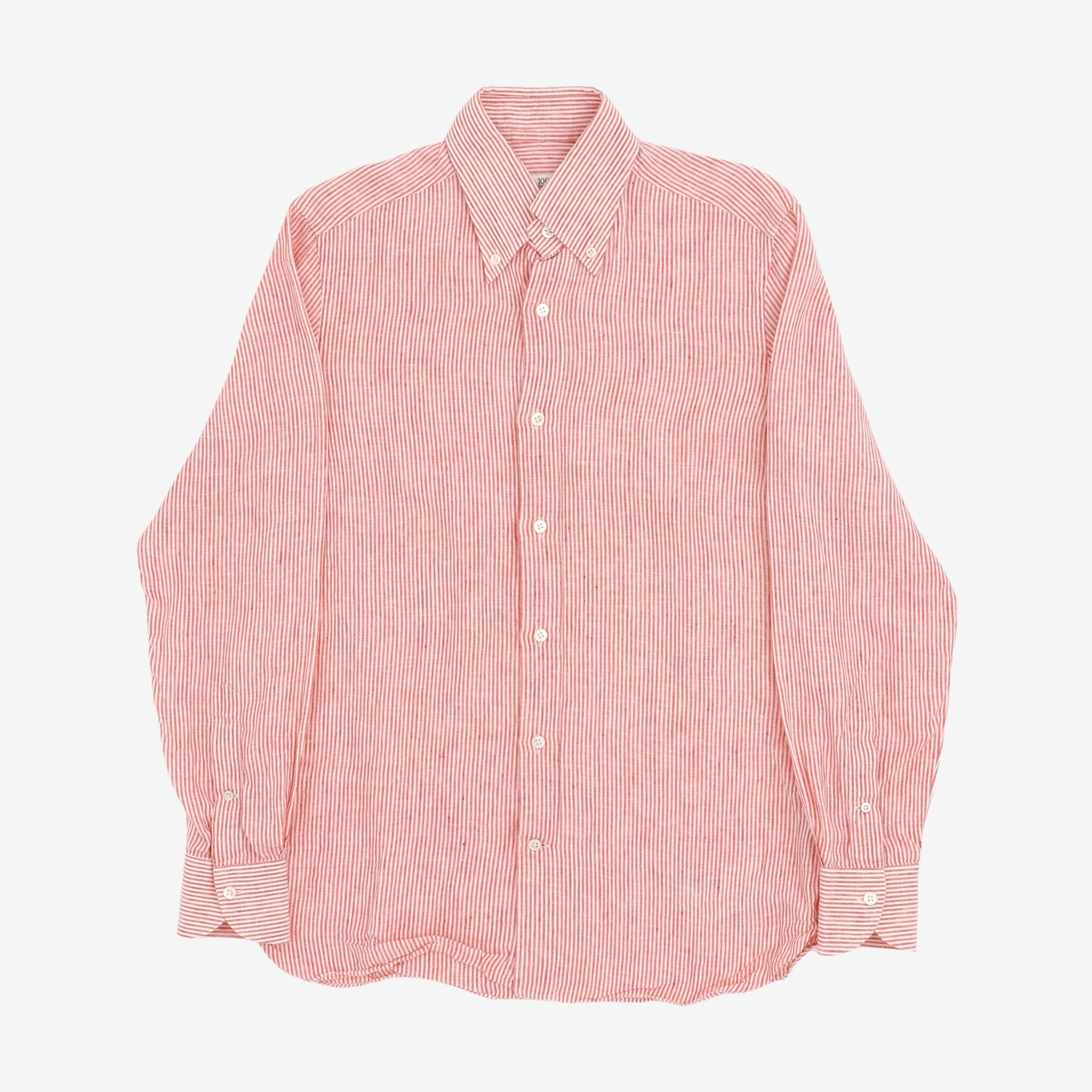 MTO Striped Irish Linen Shirt