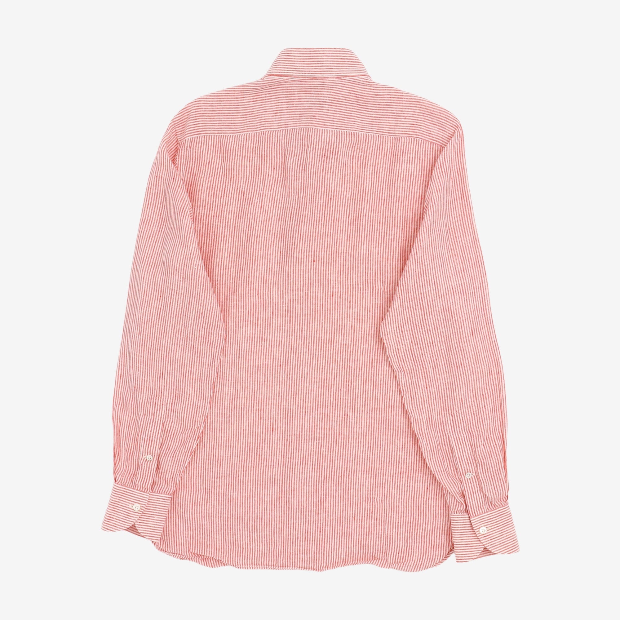 MTO Striped Irish Linen Shirt