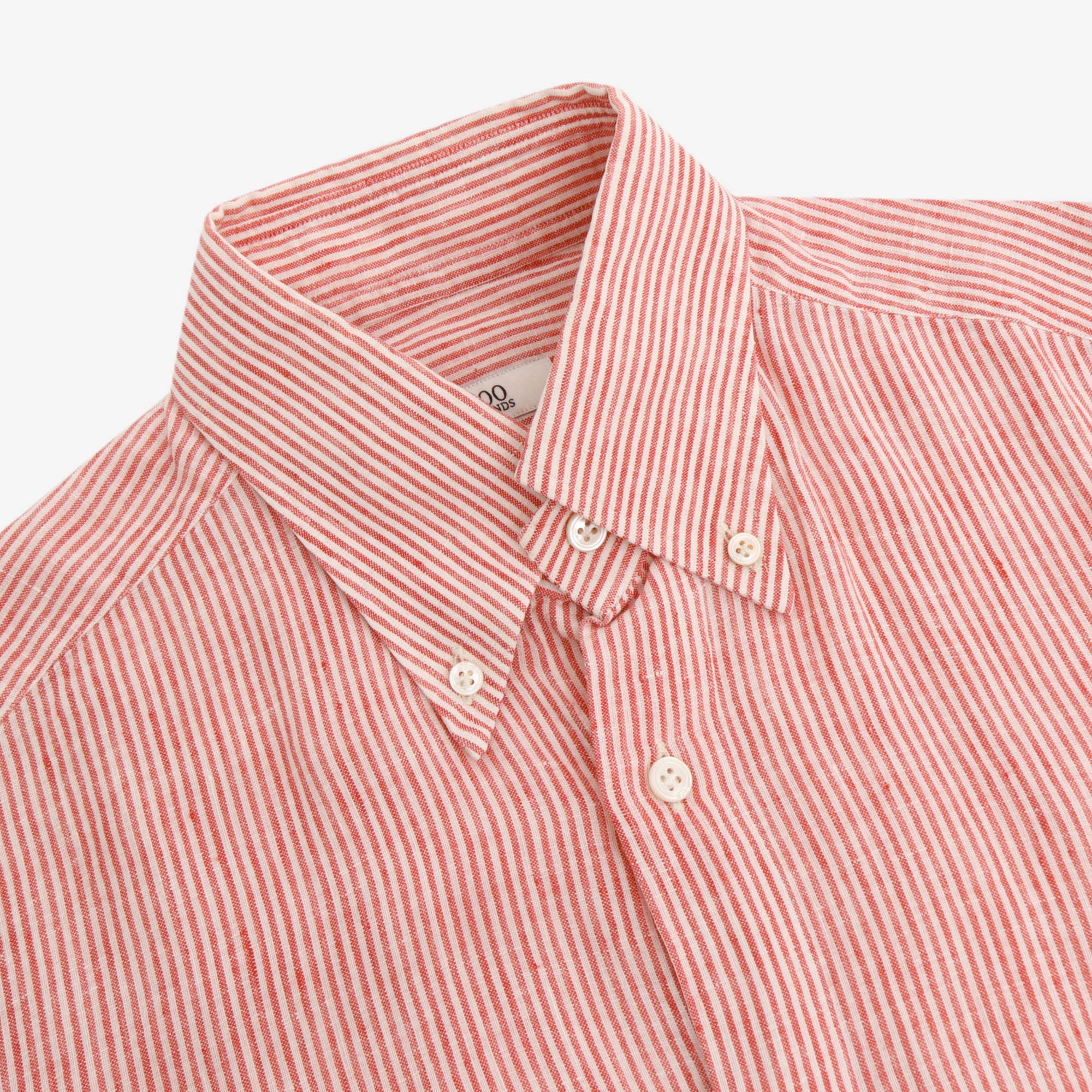 MTO Striped Irish Linen Shirt