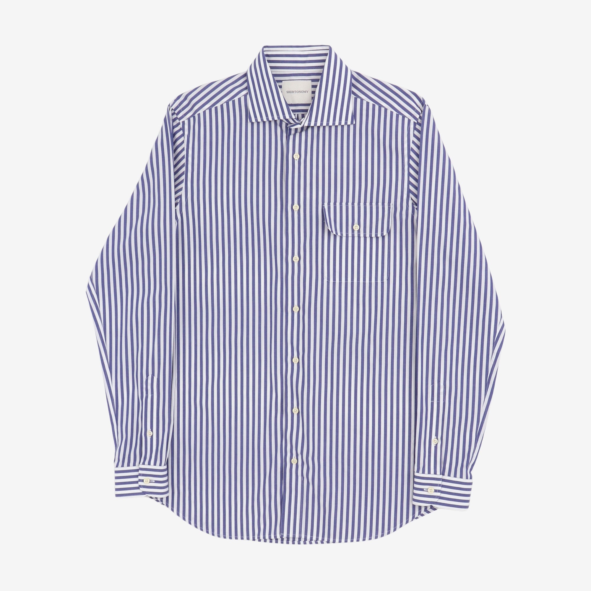 MTO Admiral Bengal Stripe Shirt