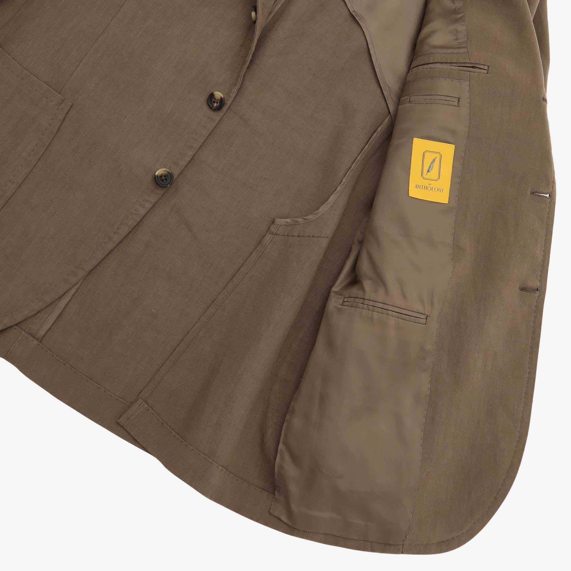 MTM Sueded Linen Suit Jacket