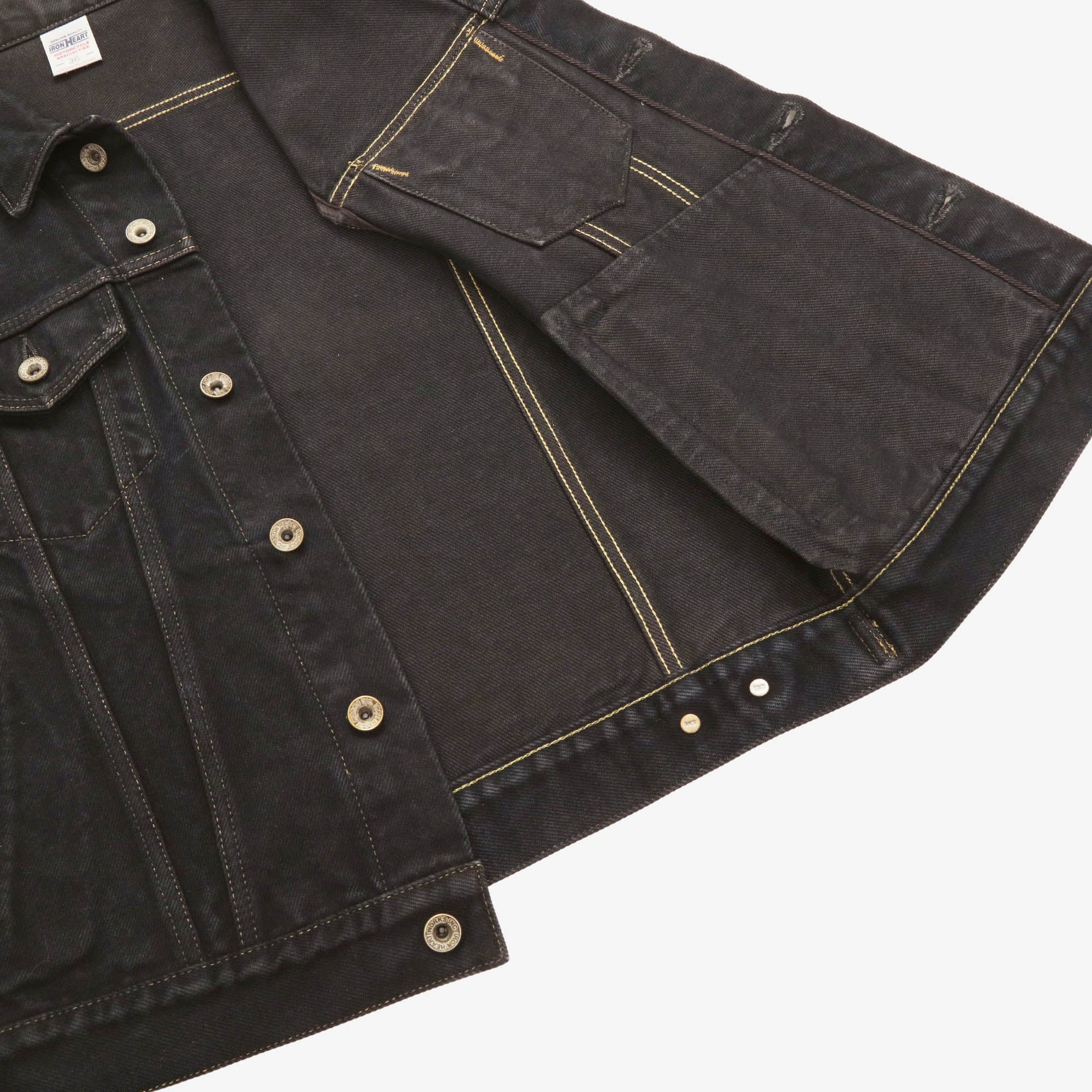 21oz Modified Type 3 Selvedge Vest