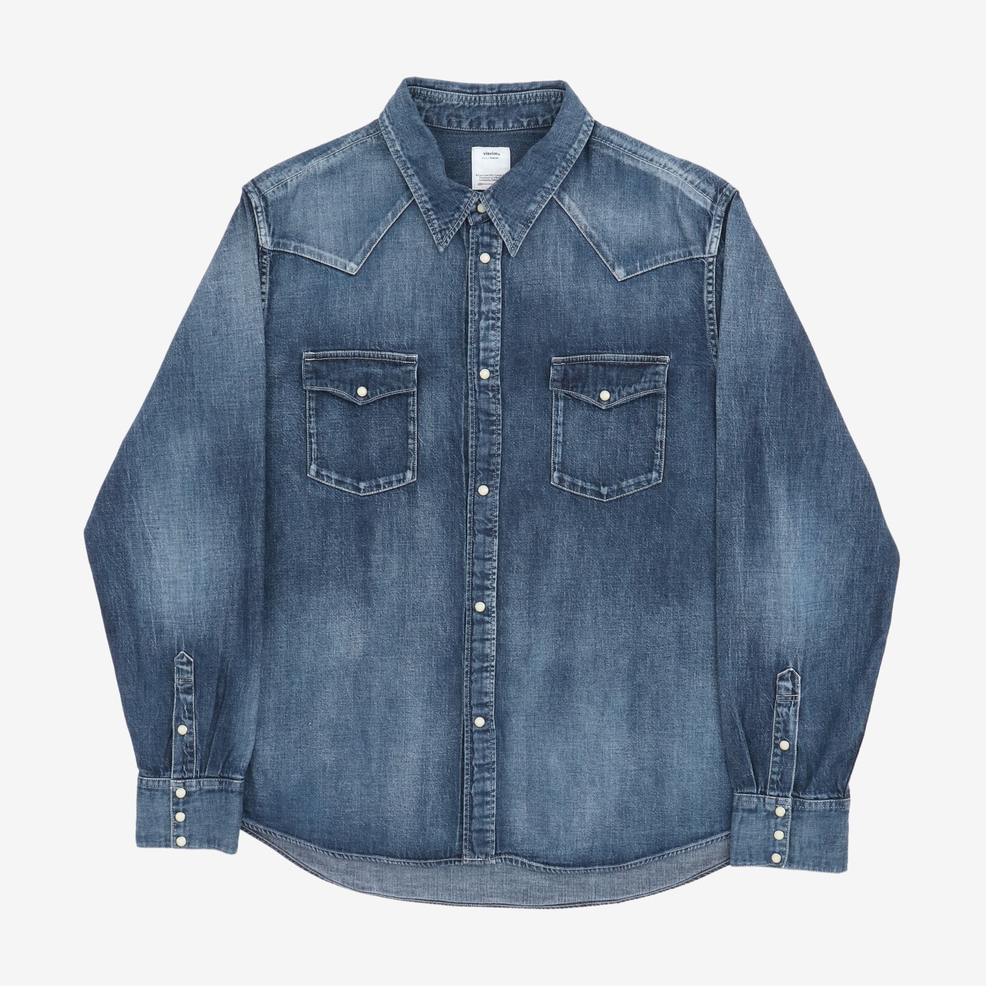 Social Sculpture Dmg Denim Western Shirt