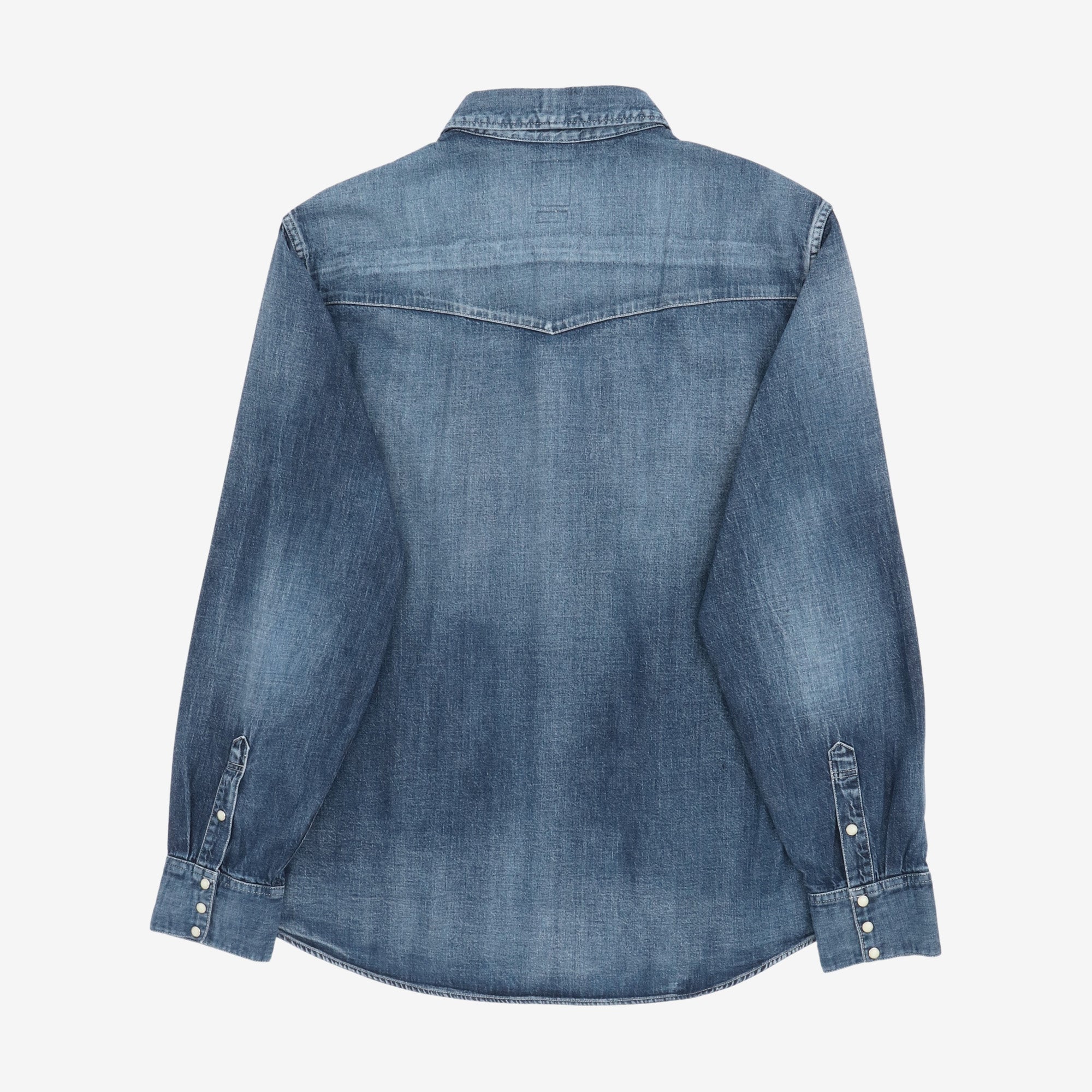 Social Sculpture Dmg Denim Western Shirt