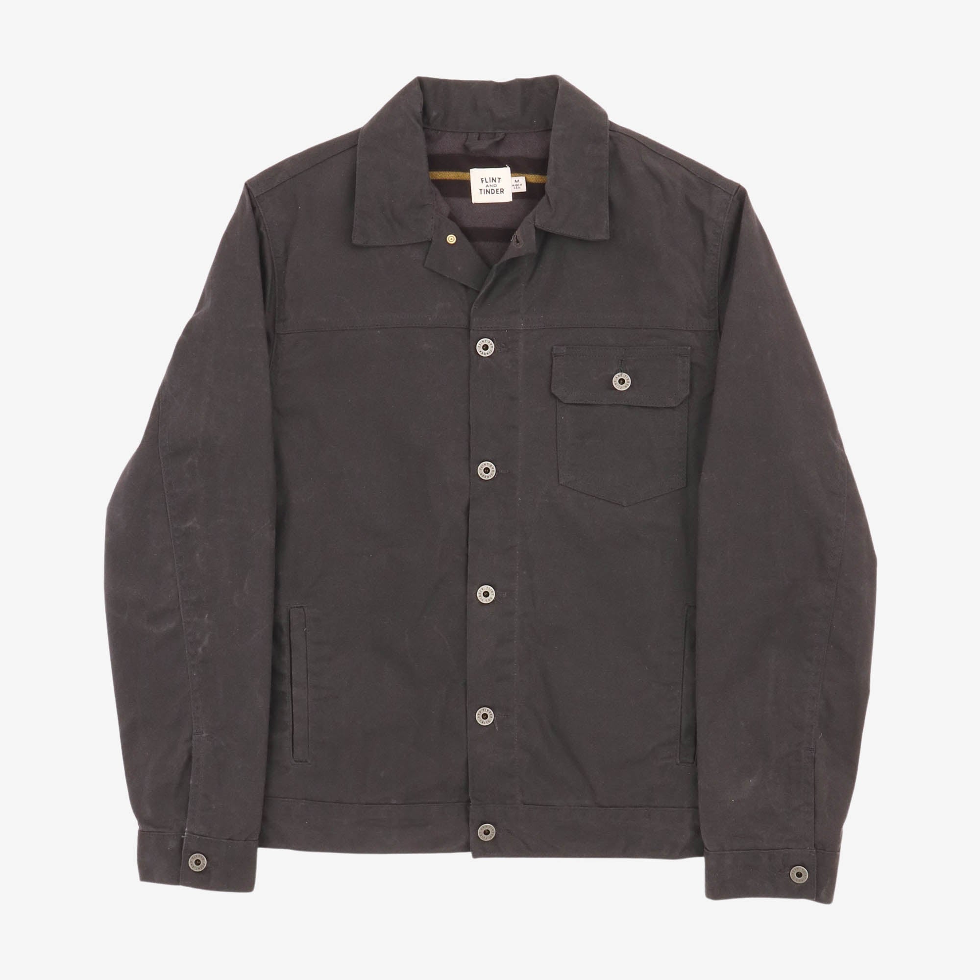 Waxed Trucker Jacket