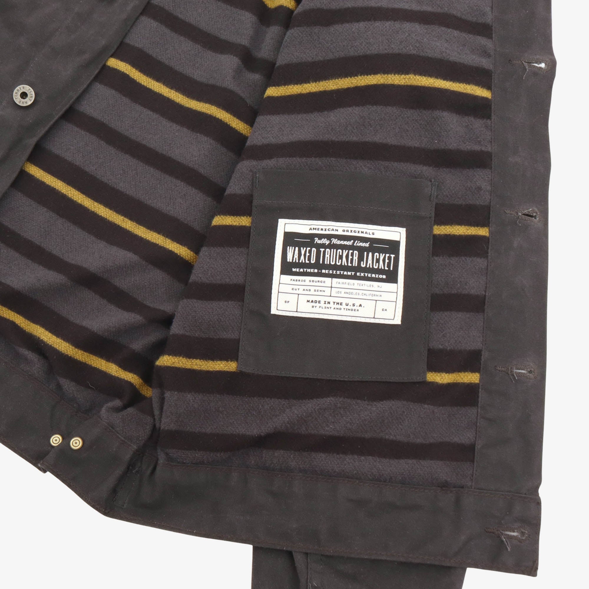 Waxed Trucker Jacket