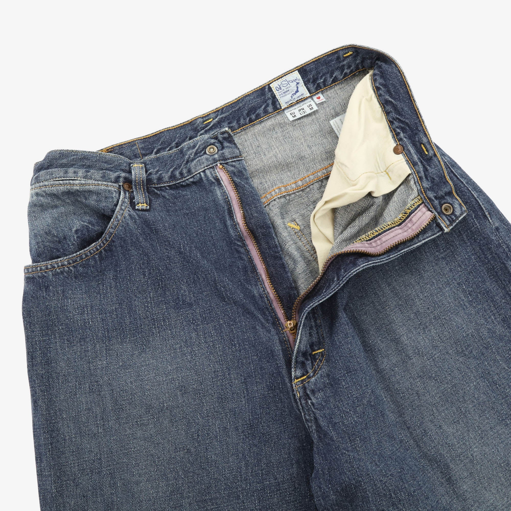 Womens Lot 1950 High Waisted Selvedge Jeans (27W X 28L)