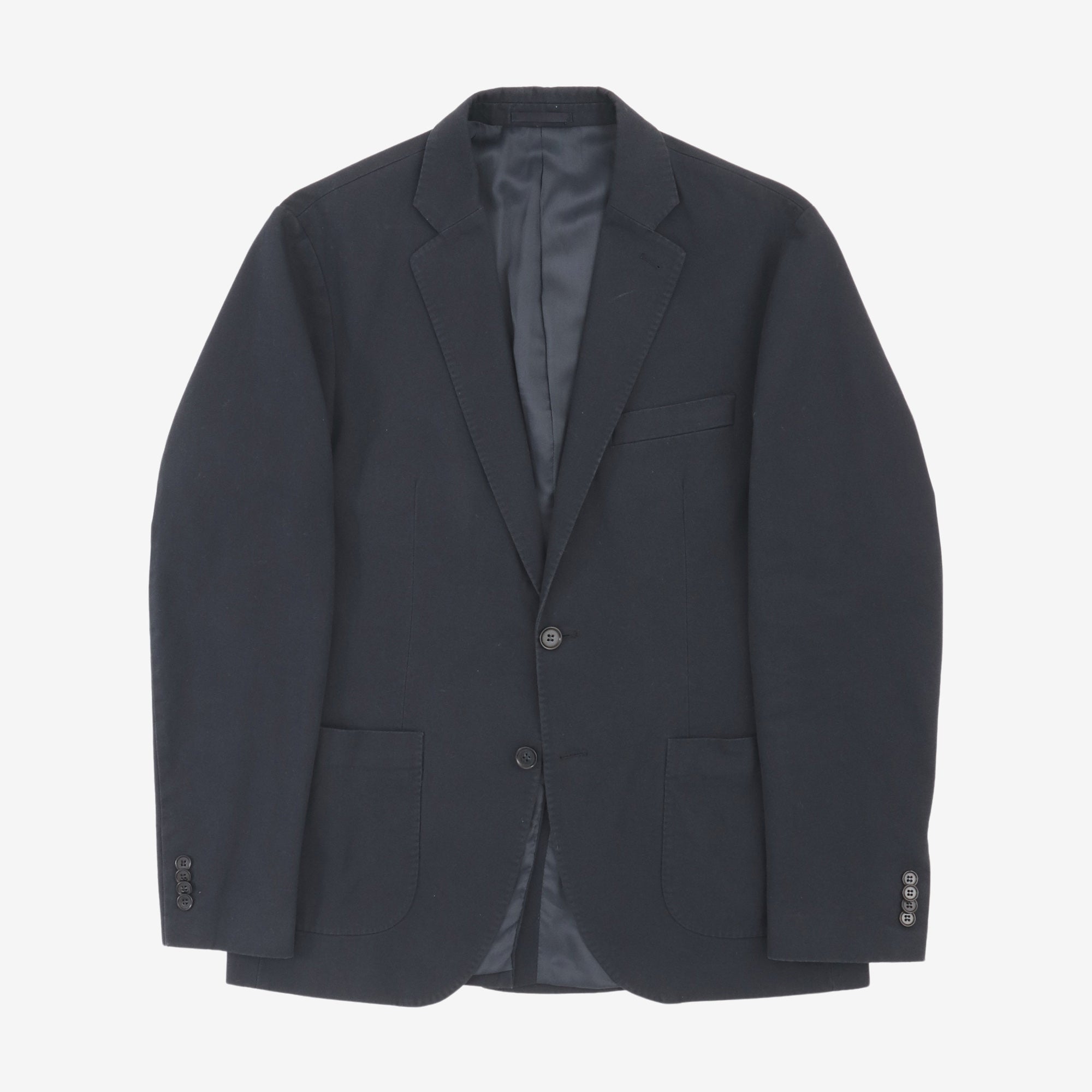 Sanded Twill Sack Suit
