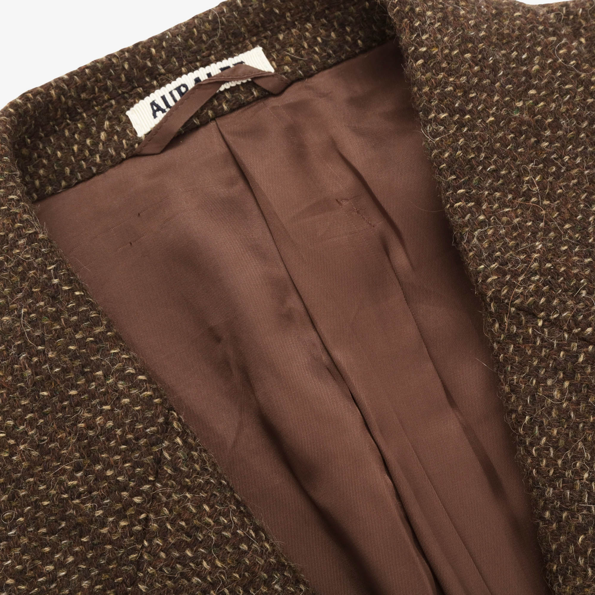 Lama Wool Chesterfield Coat