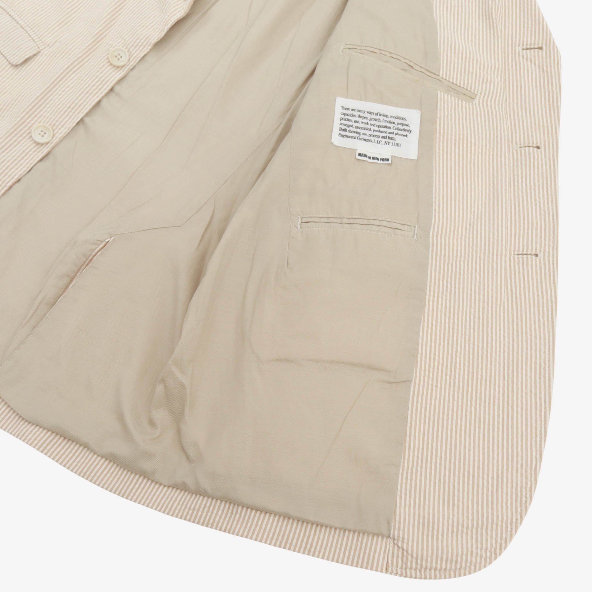 Andover Seersucker Stripe Jacket