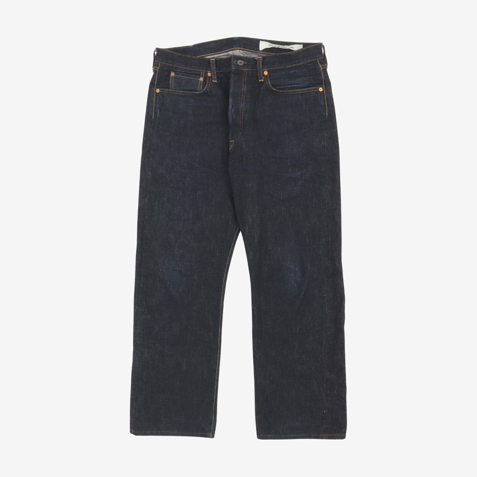 SLP102 Straight Selvedge Jeans (35W X 29L)
