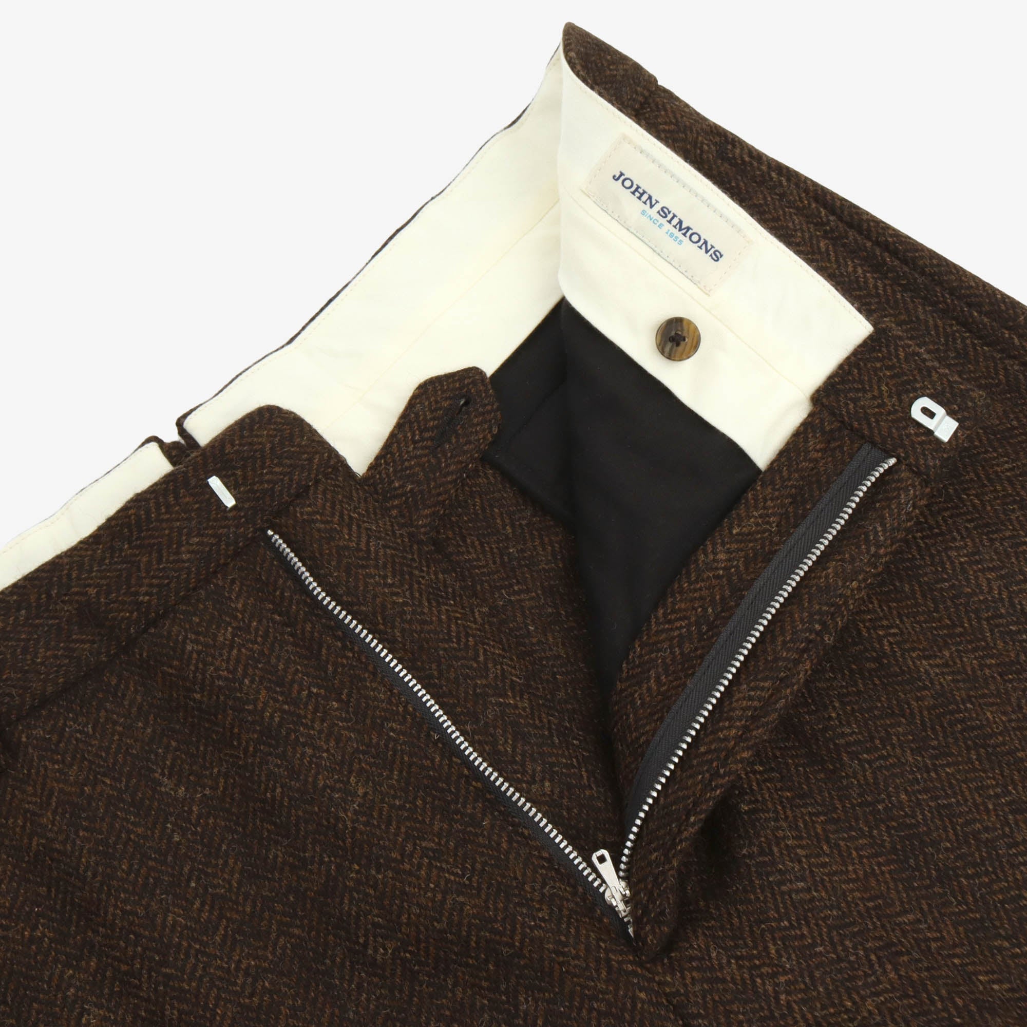 Herringbone Shetland Ivy Trouser (36W X 29L)