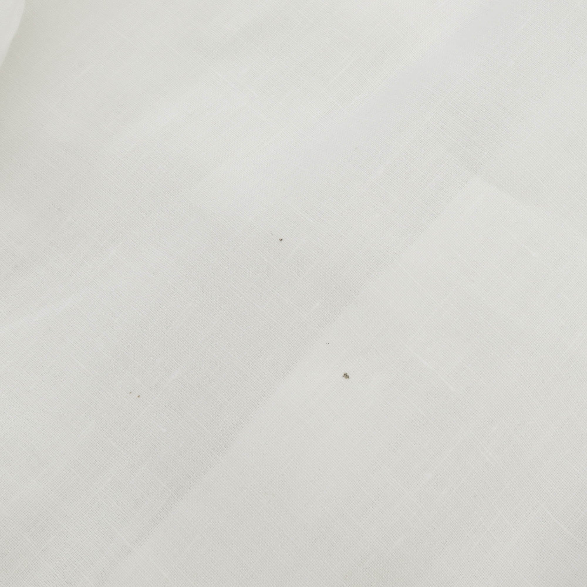 Linen Spread Collar Shirt