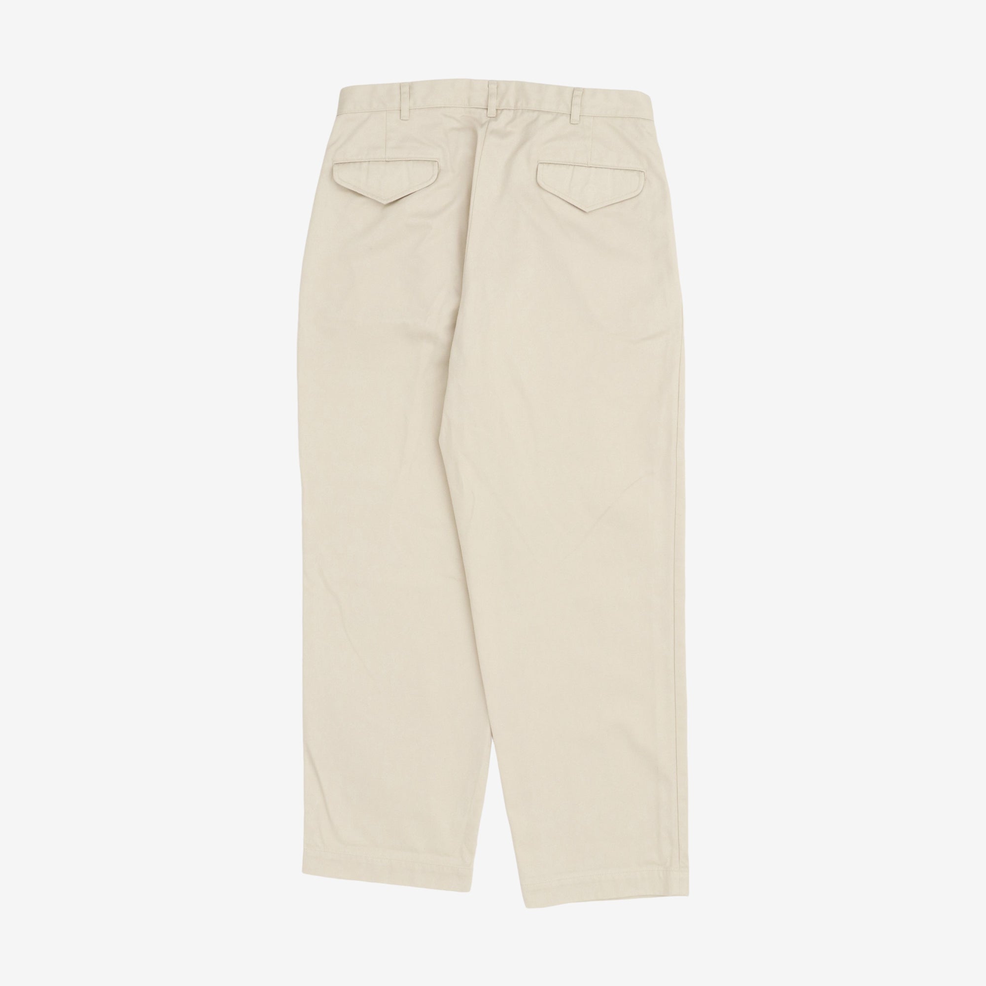 Double Pleated Chino Pants (34W X 29L)