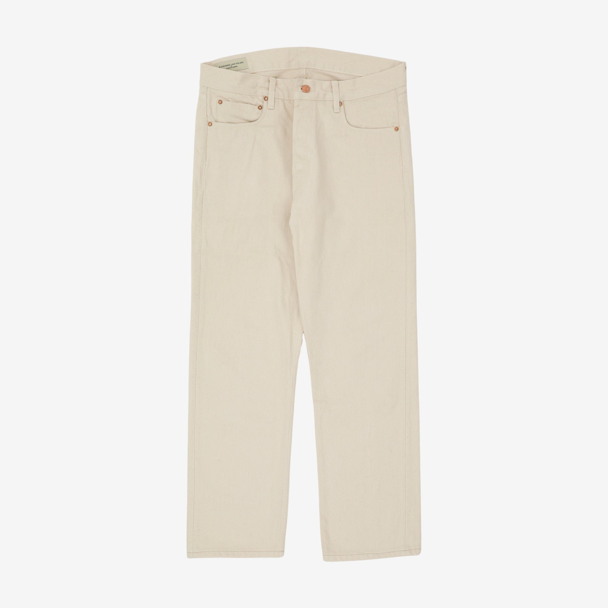 NW1 Relaxed Heritage 13oz Selvedge Jeans (34W X 28.5L)