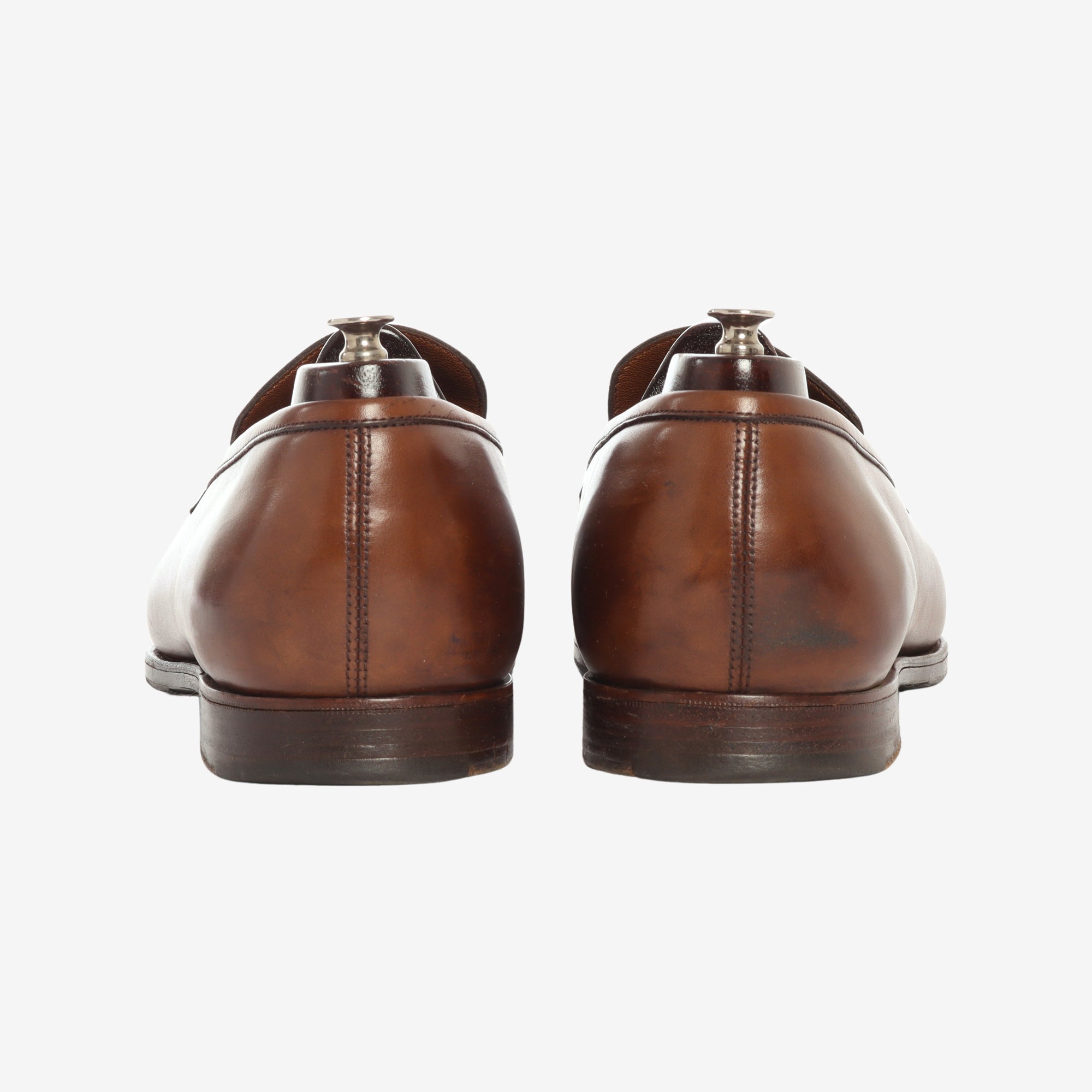 Purple Label Leather Penny Loafers + Trees