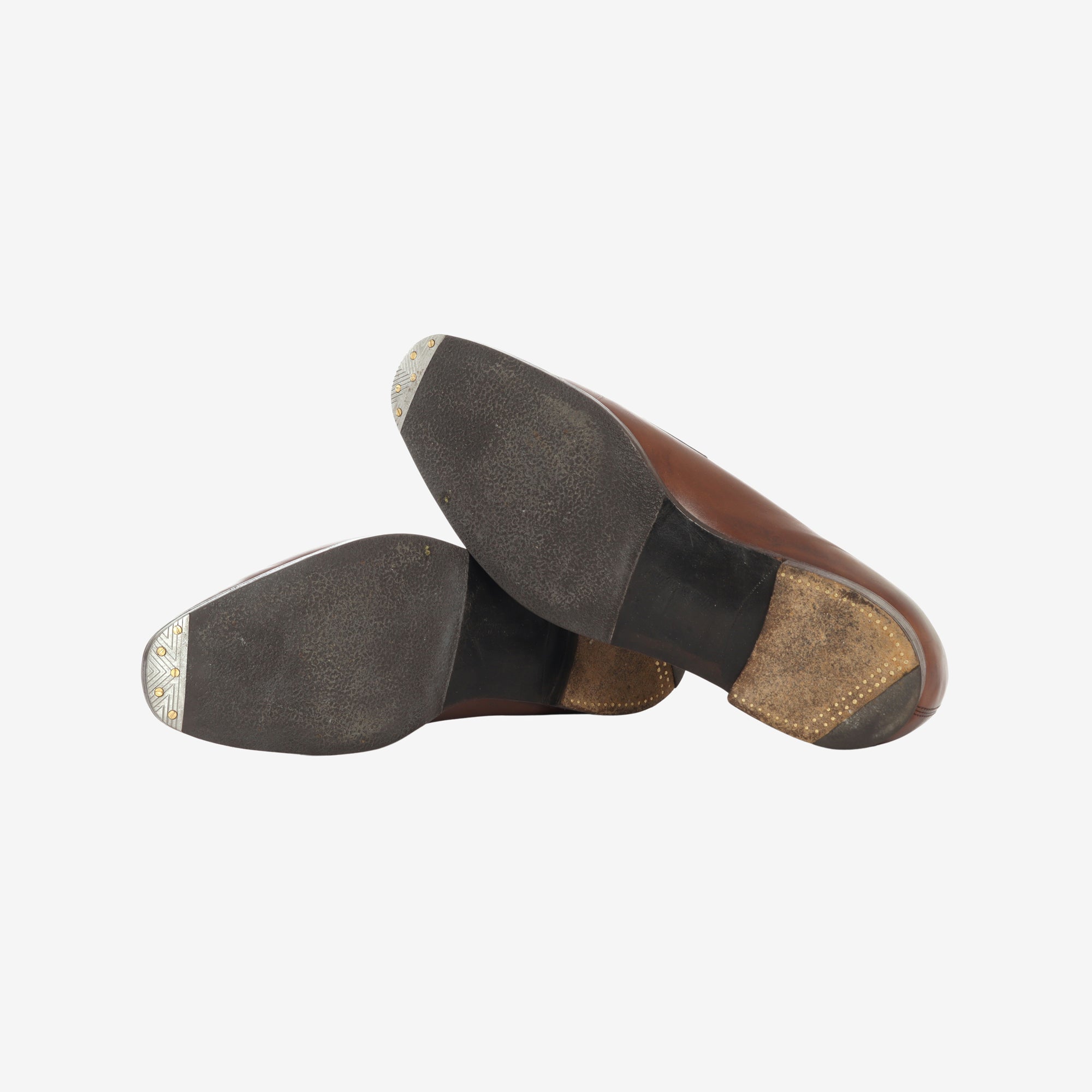 Purple Label Leather Penny Loafers + Trees