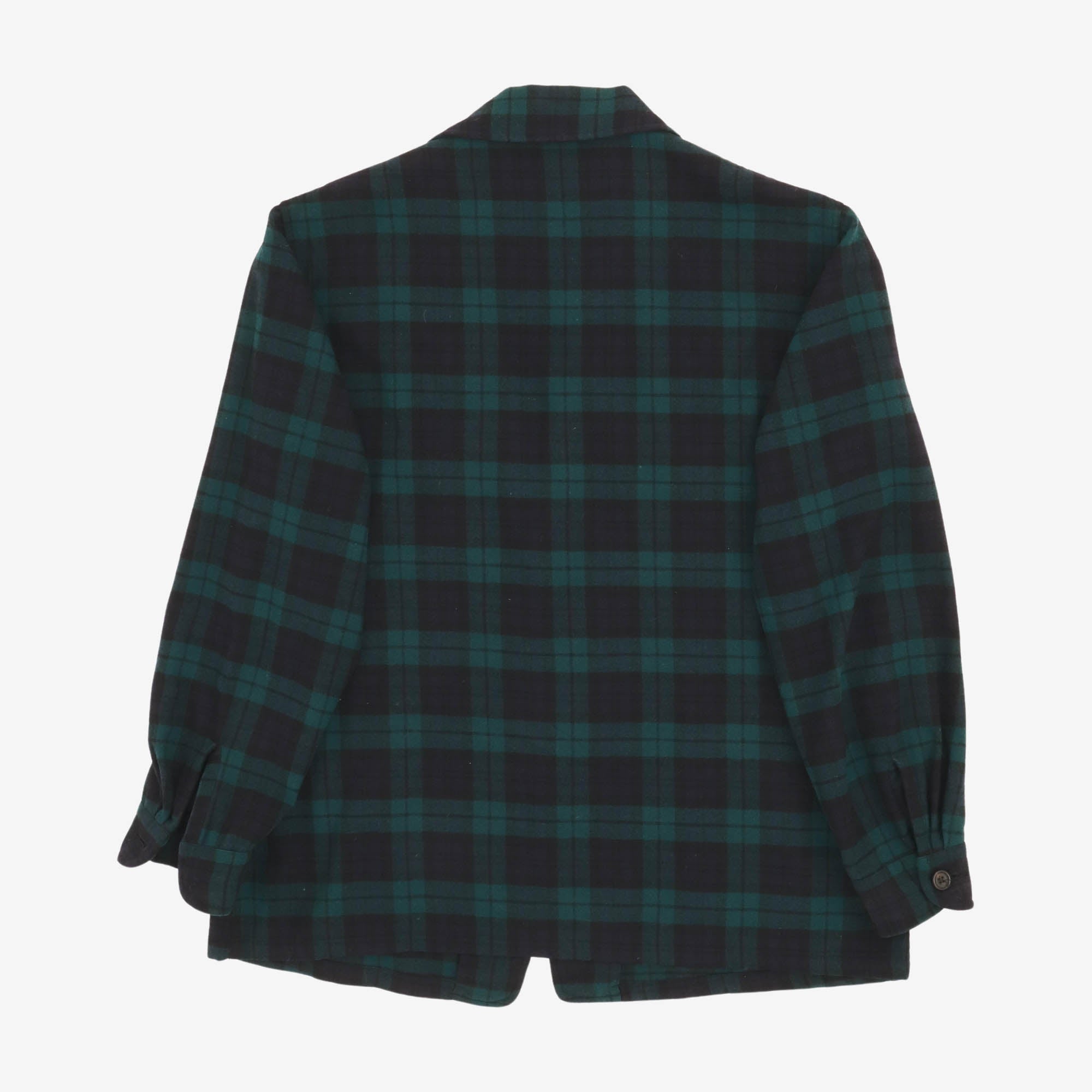 Vintage Check Wool Sport Coat