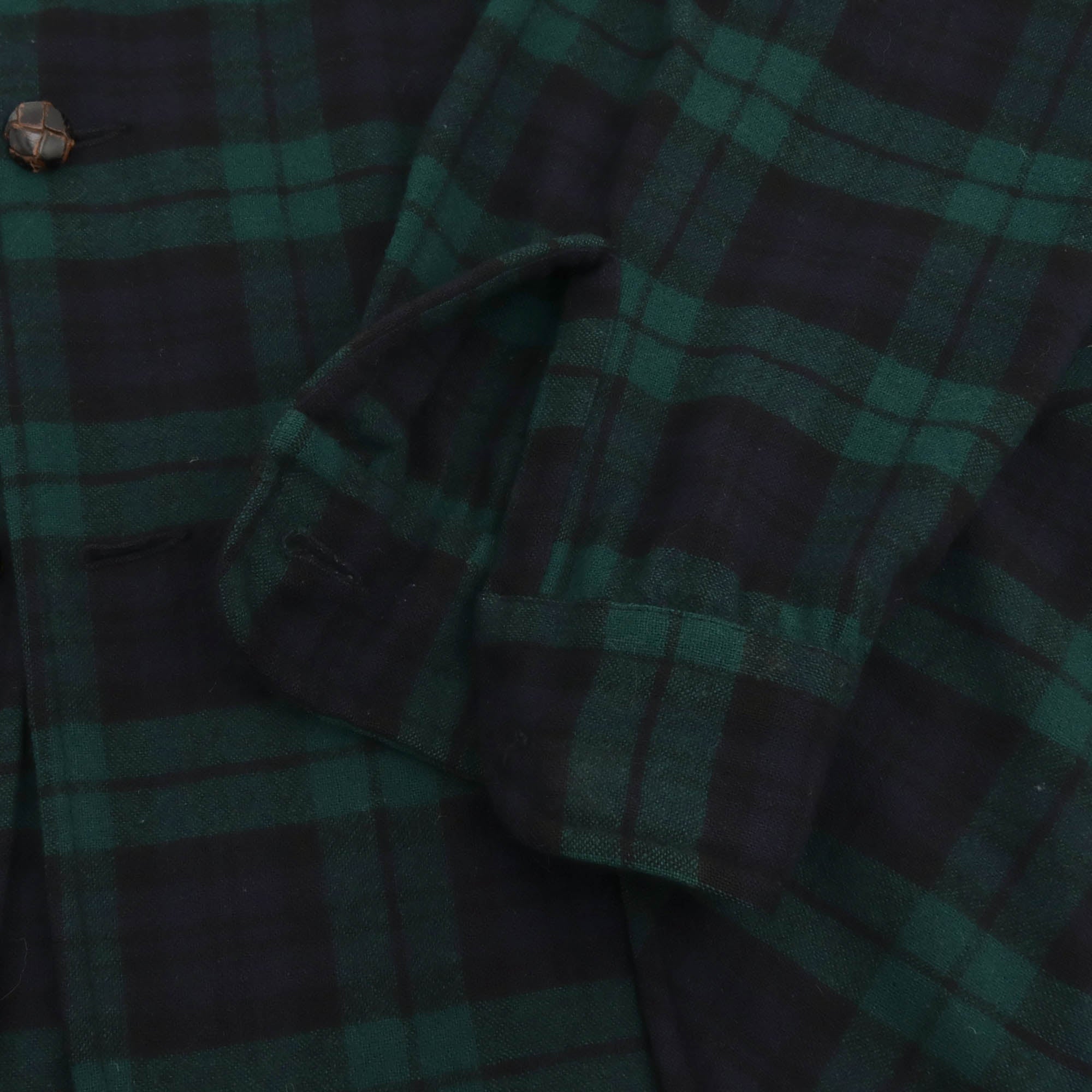 Vintage Check Wool Sport Coat