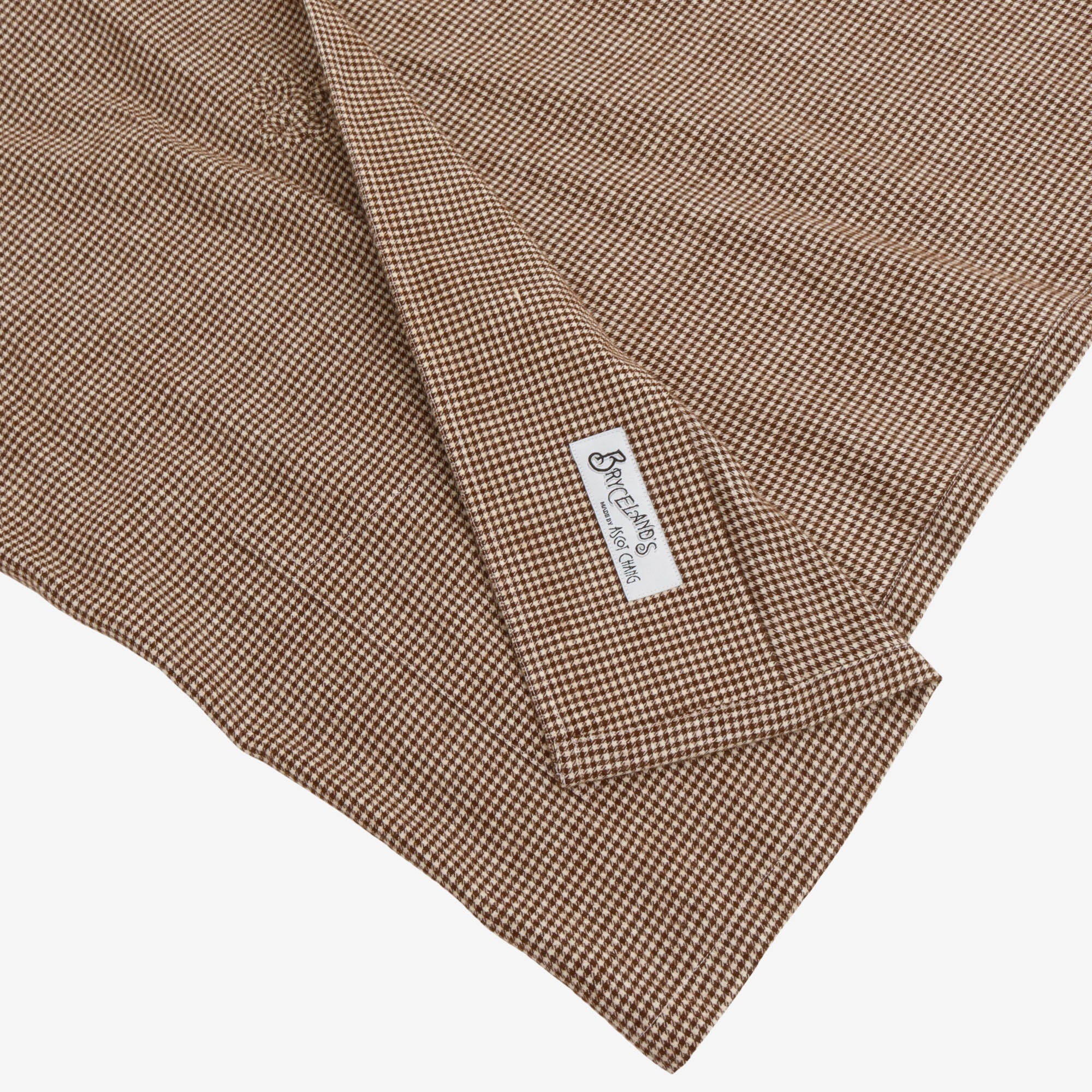 Frogged Button Gingham Overshirt