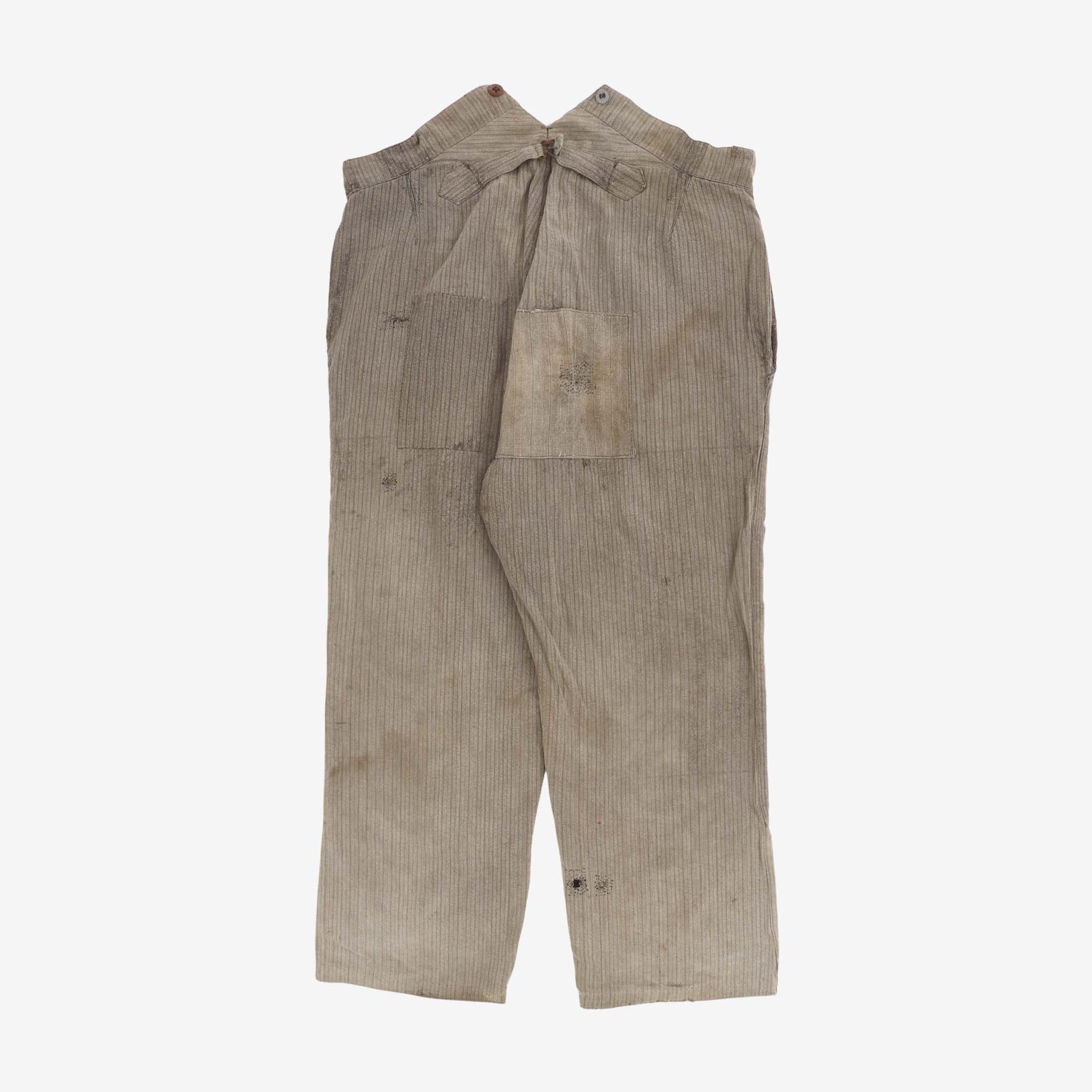 30/40s French Workwear Trousers (36W X 27L)