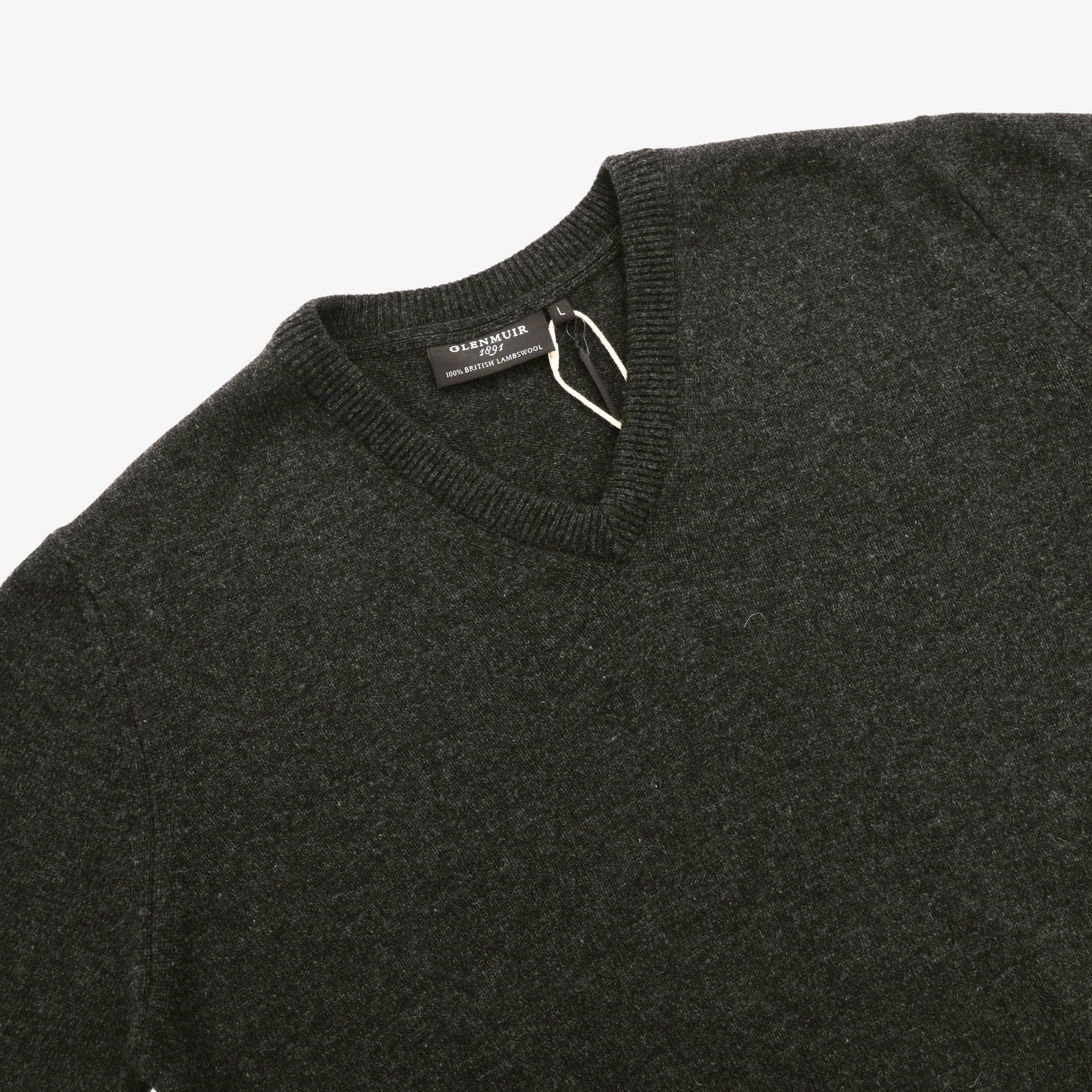 Lambswool V Neck Sweater
