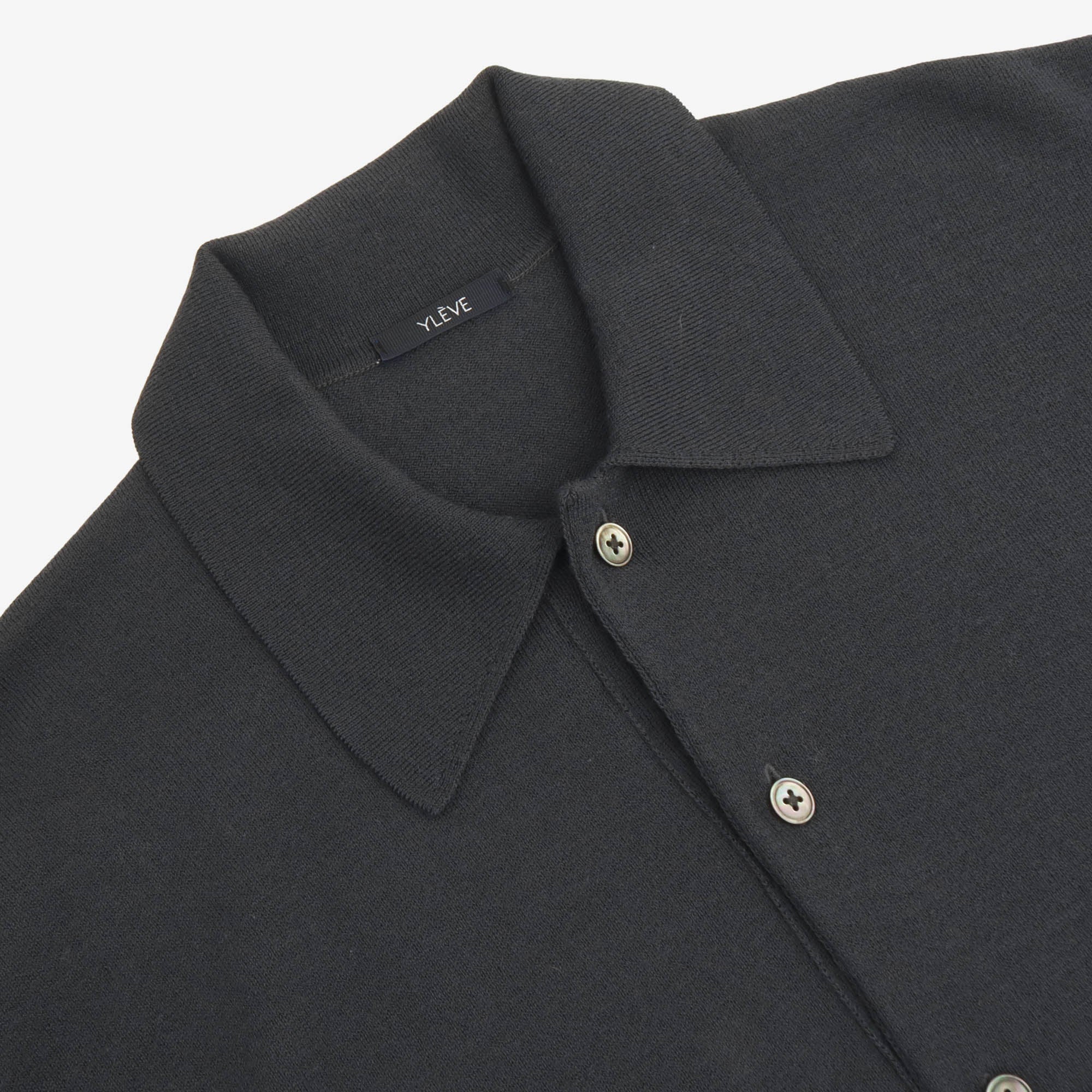 High Twist Wool Knit Polo
