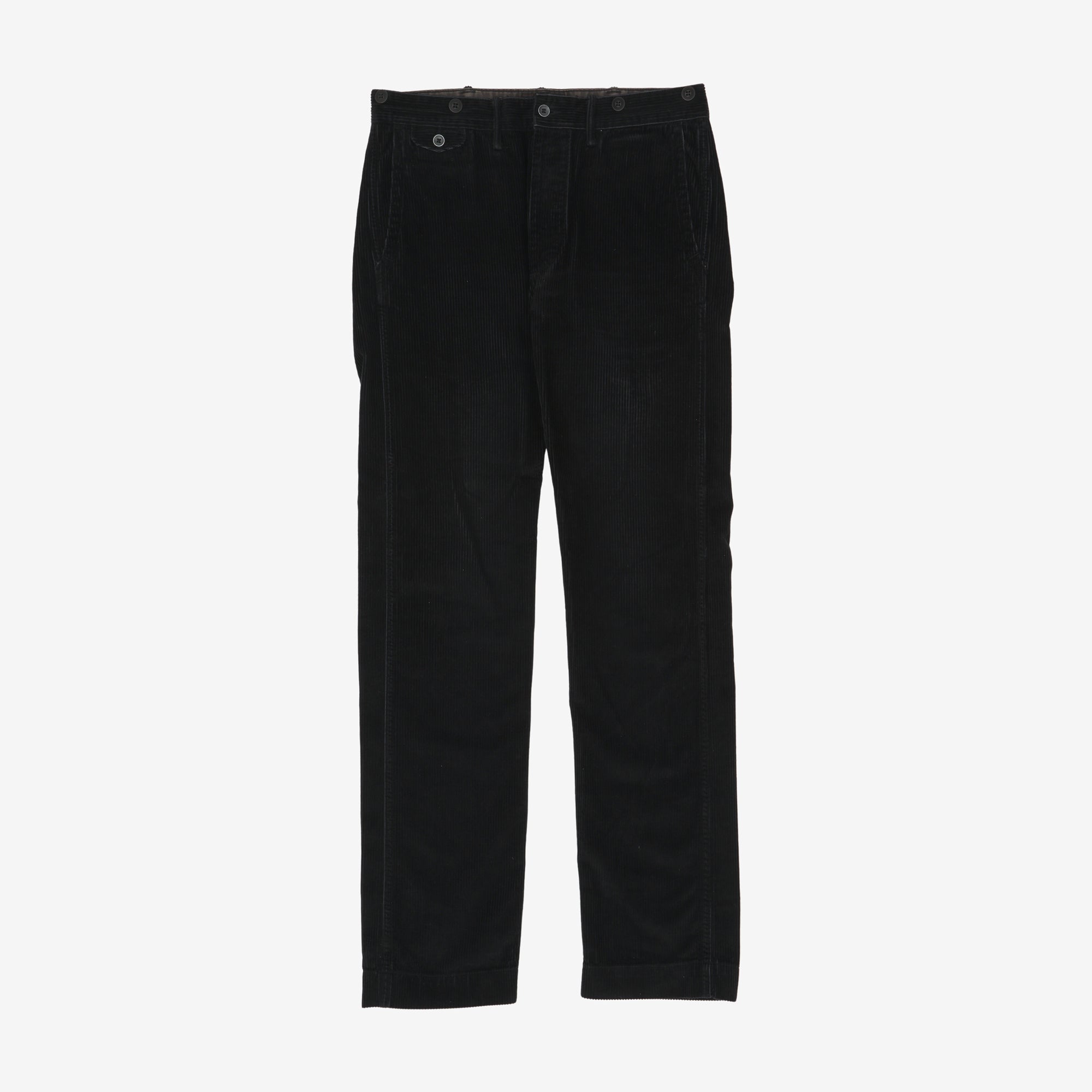 L191 Corduroy Tapered Trousers (34W X 35L)
