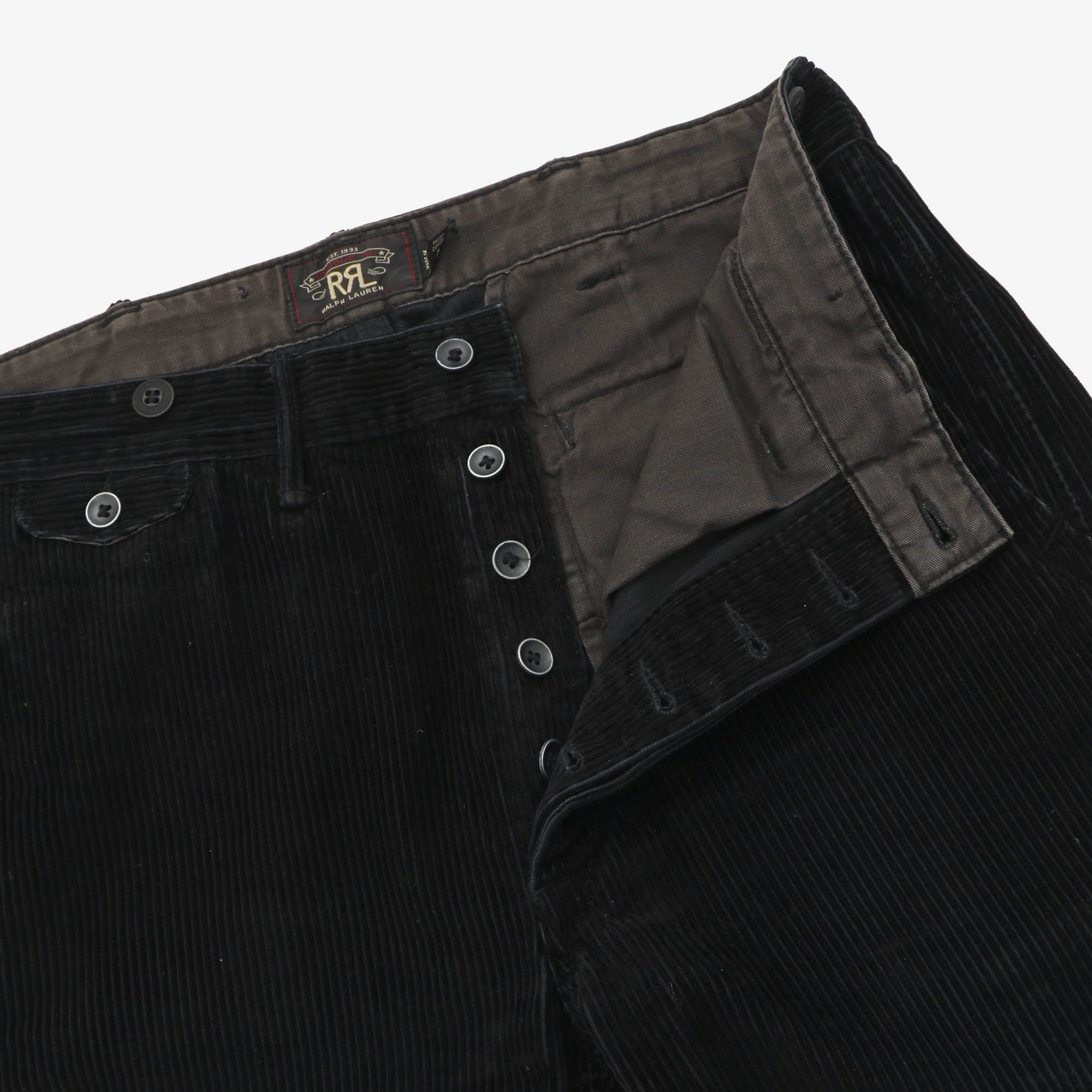 L191 Corduroy Tapered Trousers (34W X 35L)