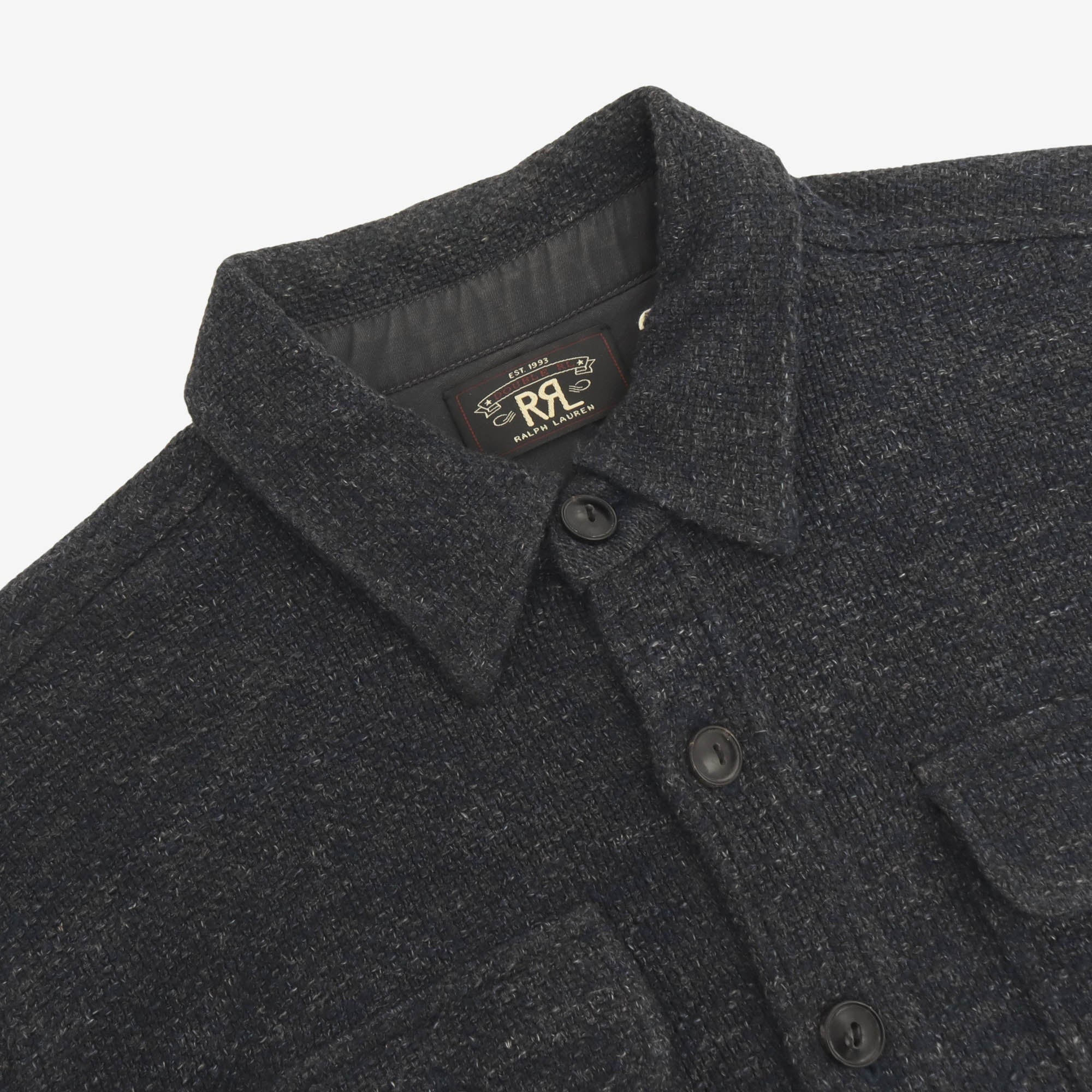 Marled Knit Work Shirt
