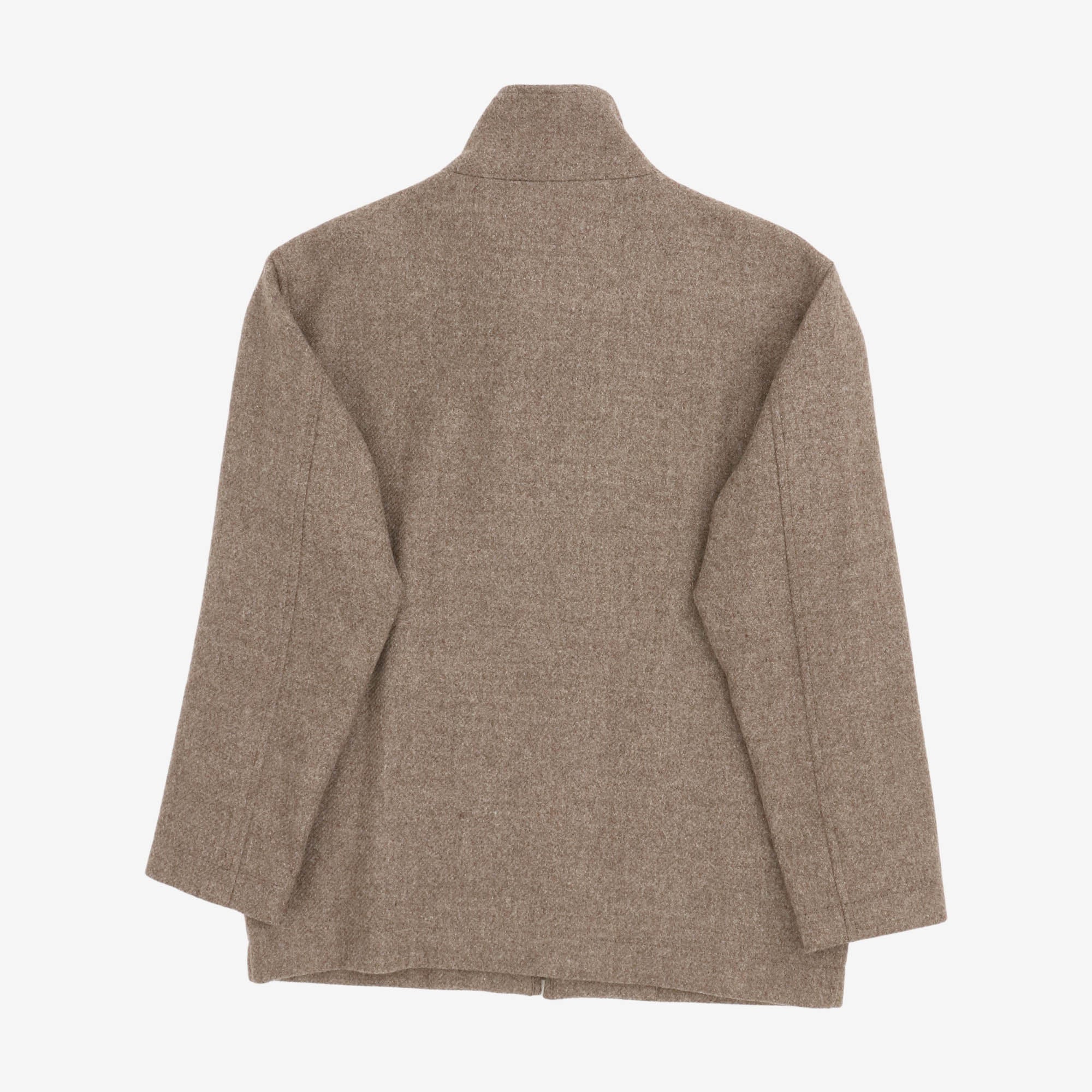 Natural Wool Twill Blouson (Fox Brothers)