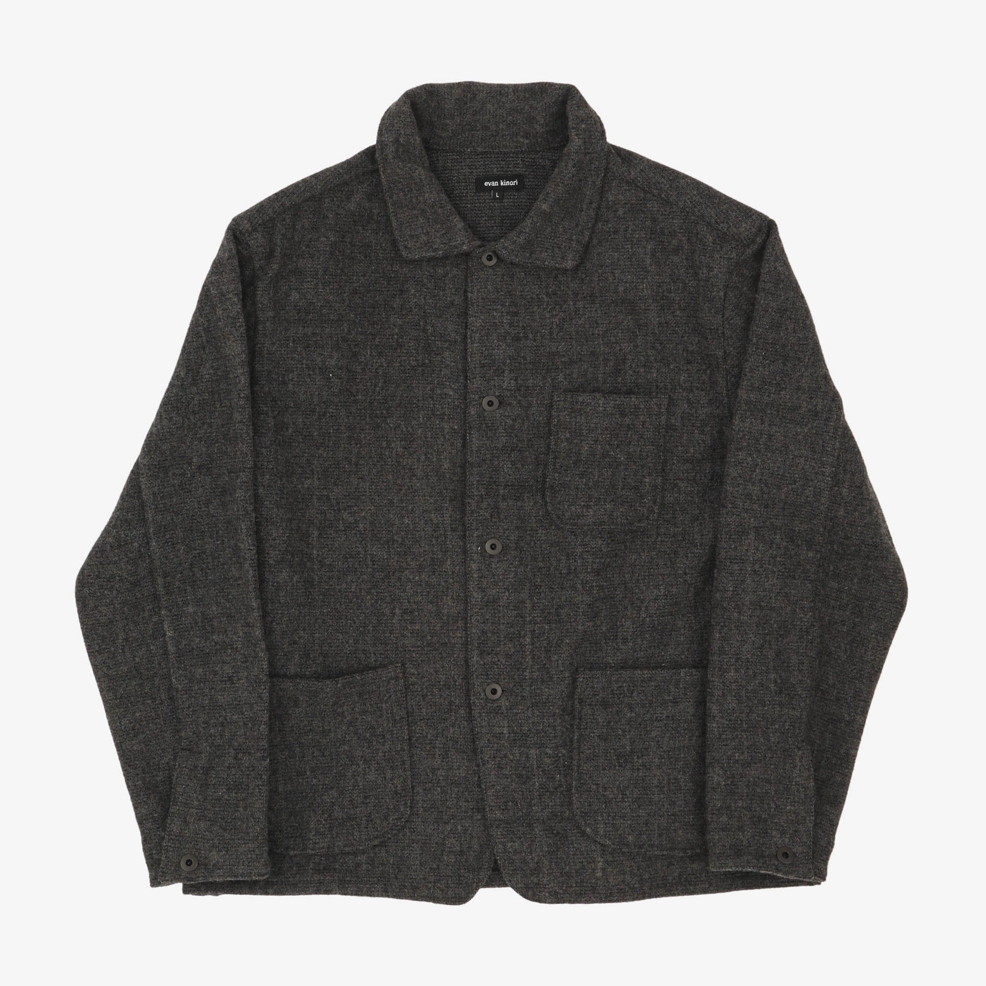 Wool Three Pocket Jacket