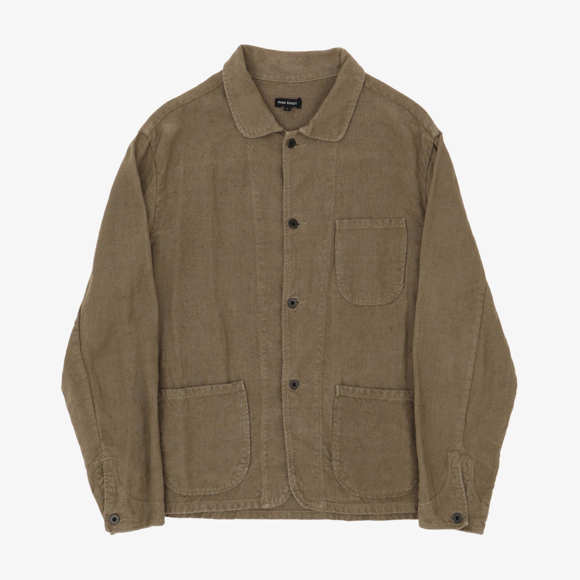 Linen Three Pocket Jacket