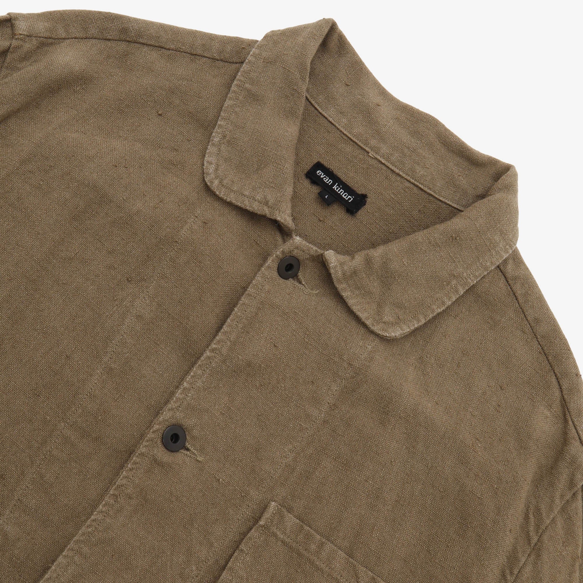 Linen Three Pocket Jacket