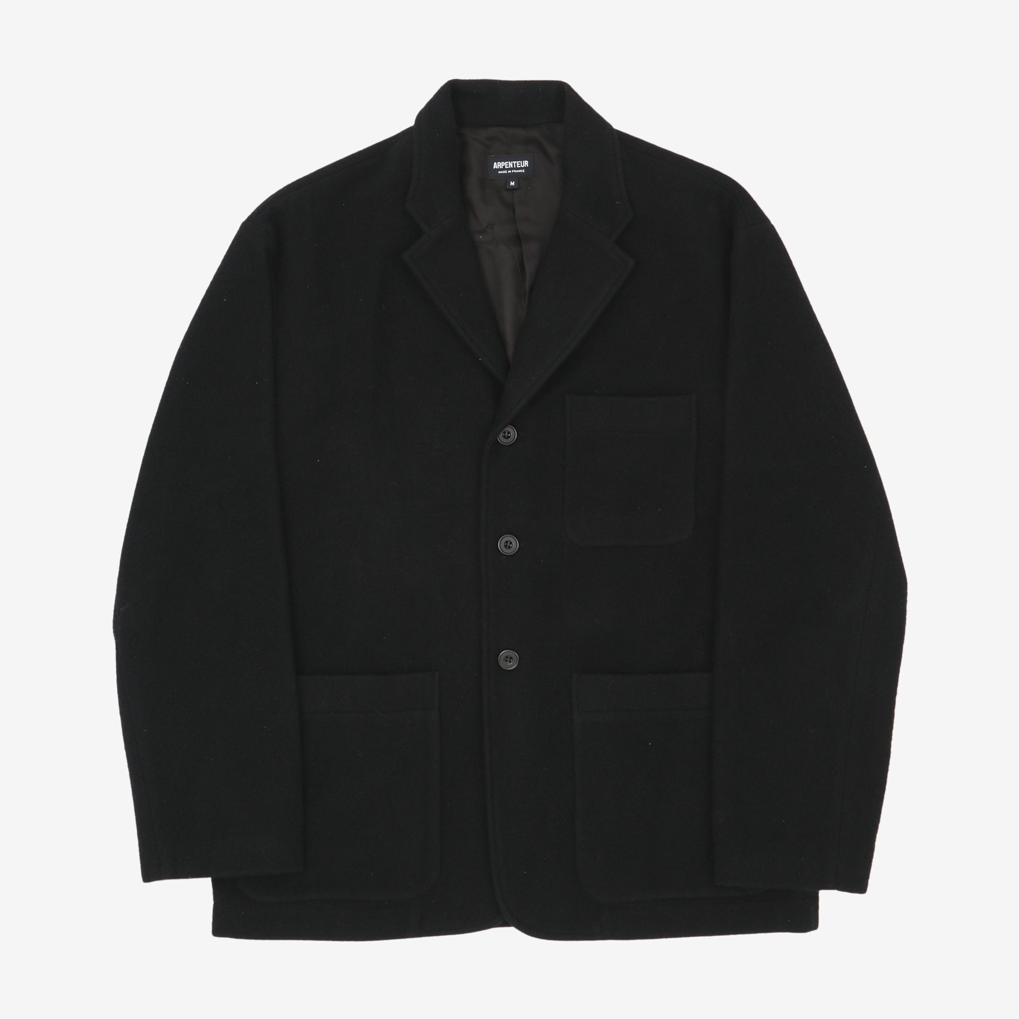 Fox J Wool Flannel Blazer