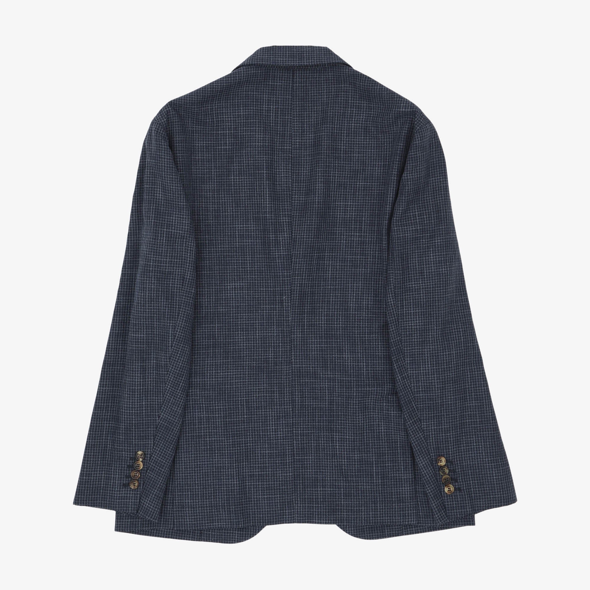 Deconstructed Check Blazer