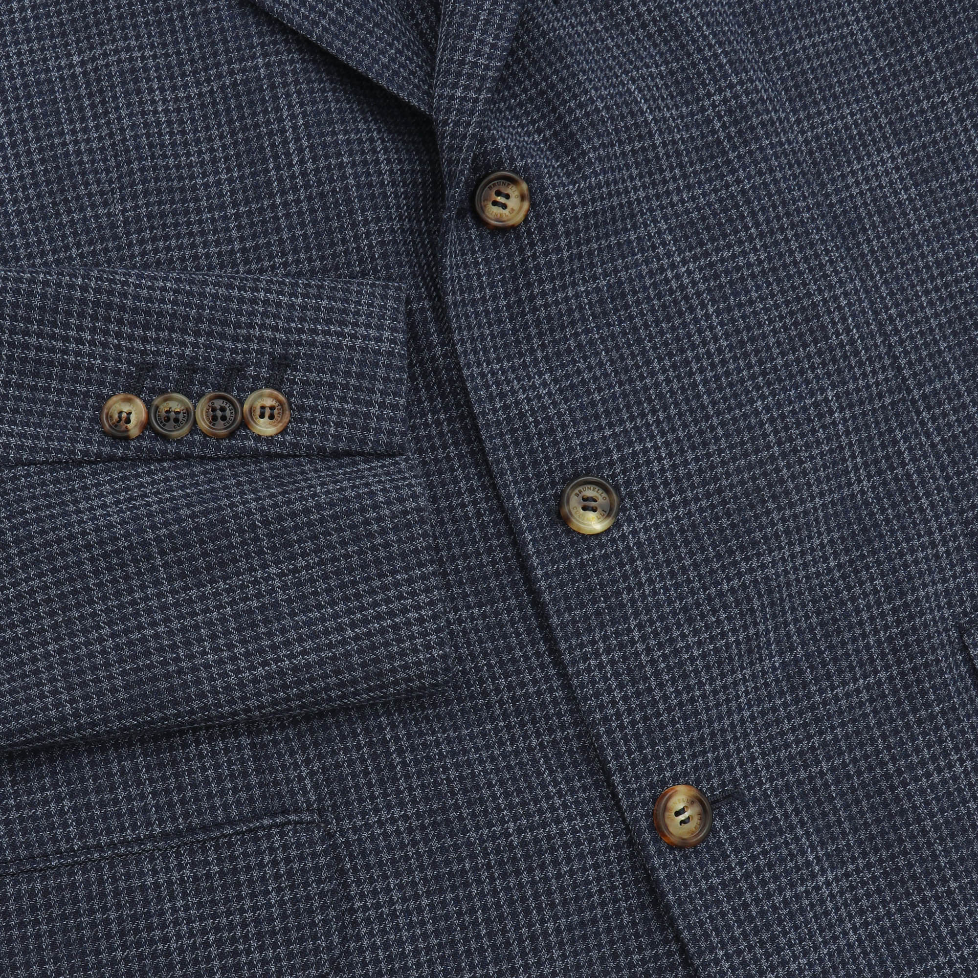 Deconstructed Check Blazer