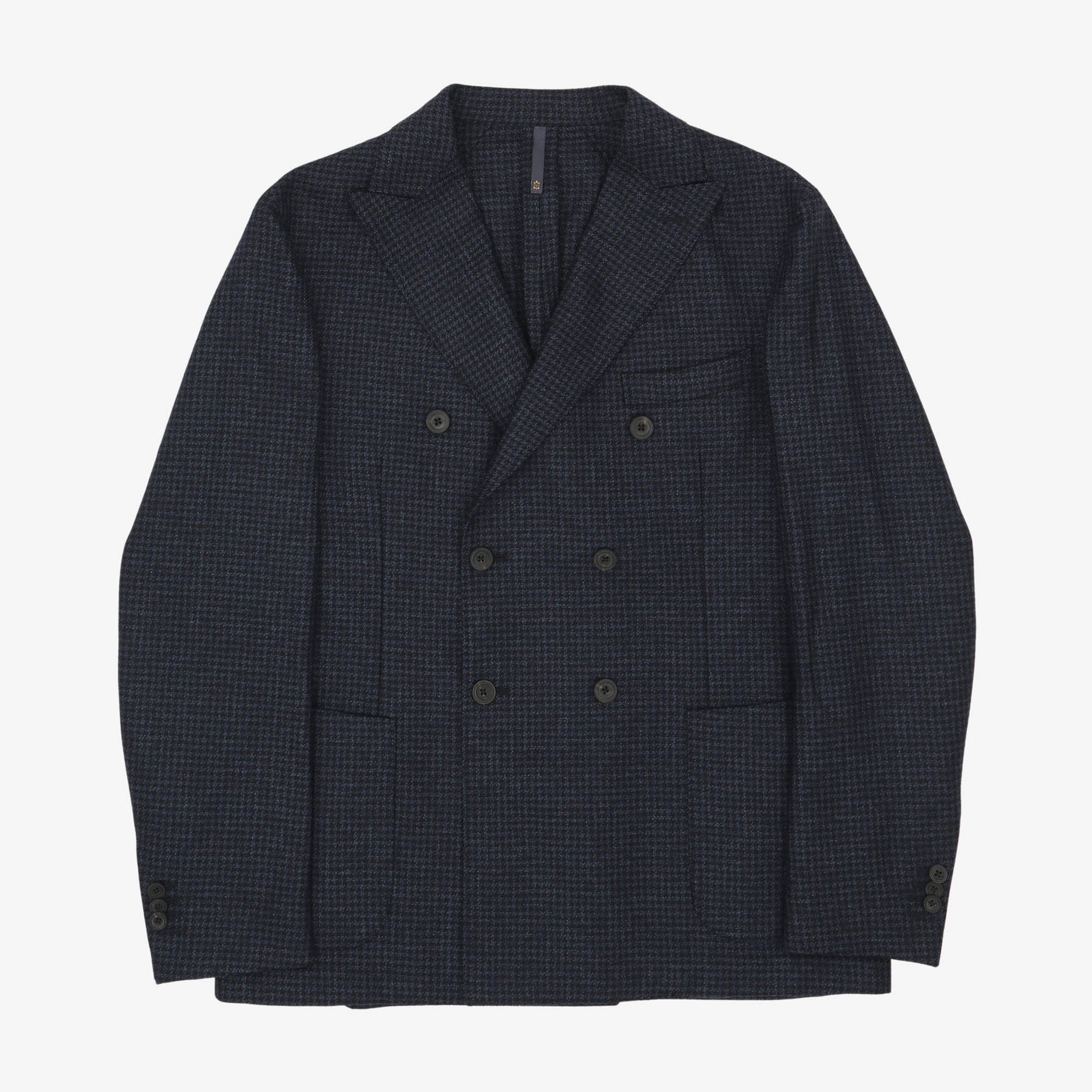Light Tweed Houndstooth DB Jacket