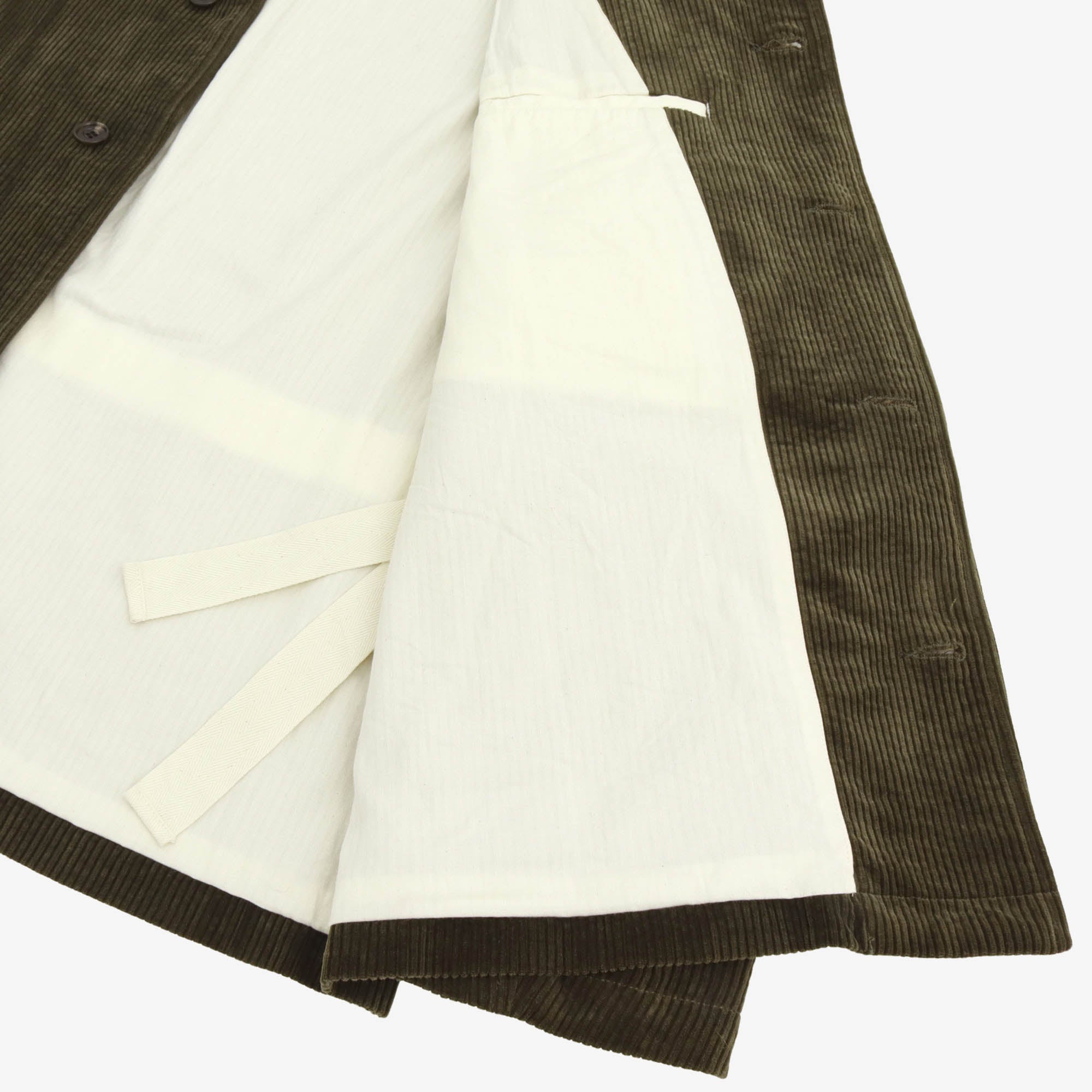 Corduroy Coverall Short Jacket