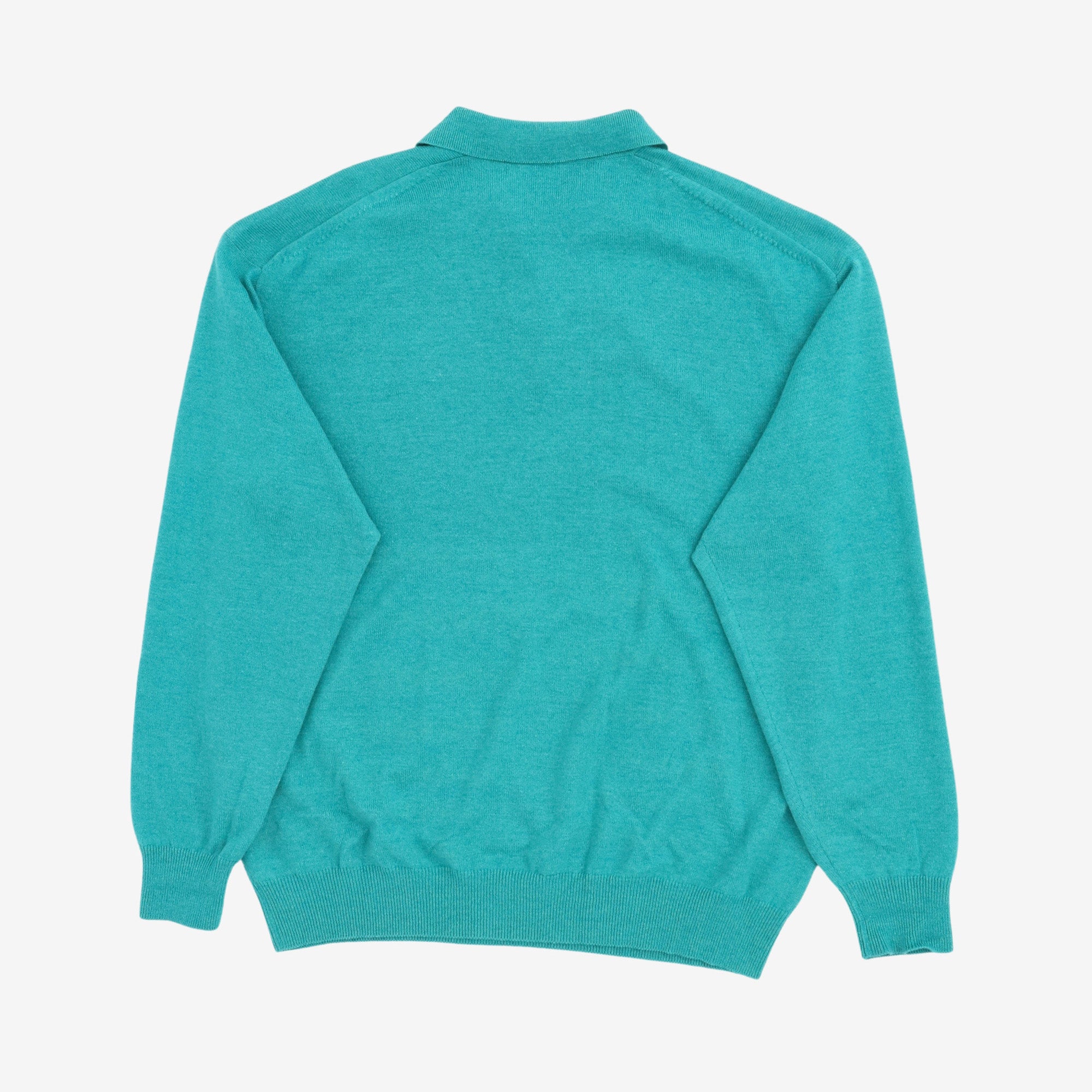 Cashmere Silk Wool Knit Polo