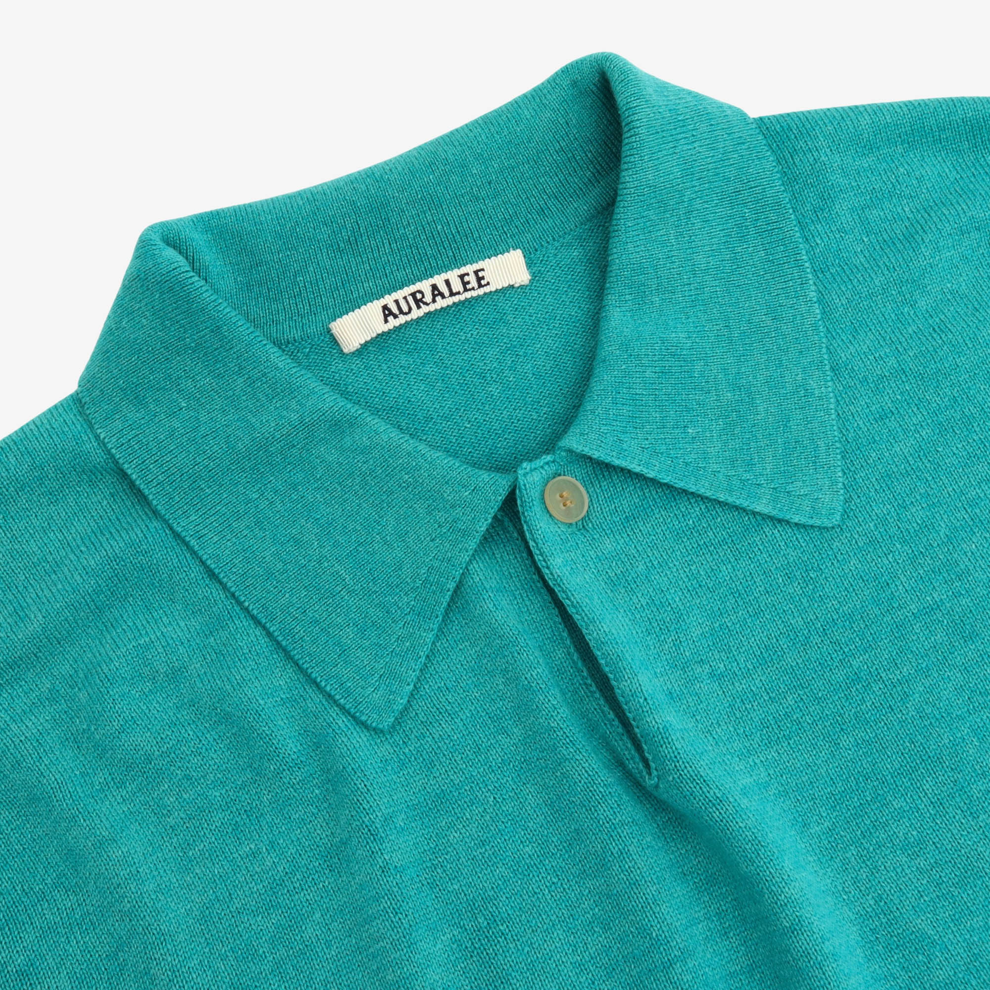 Cashmere Silk Wool Knit Polo
