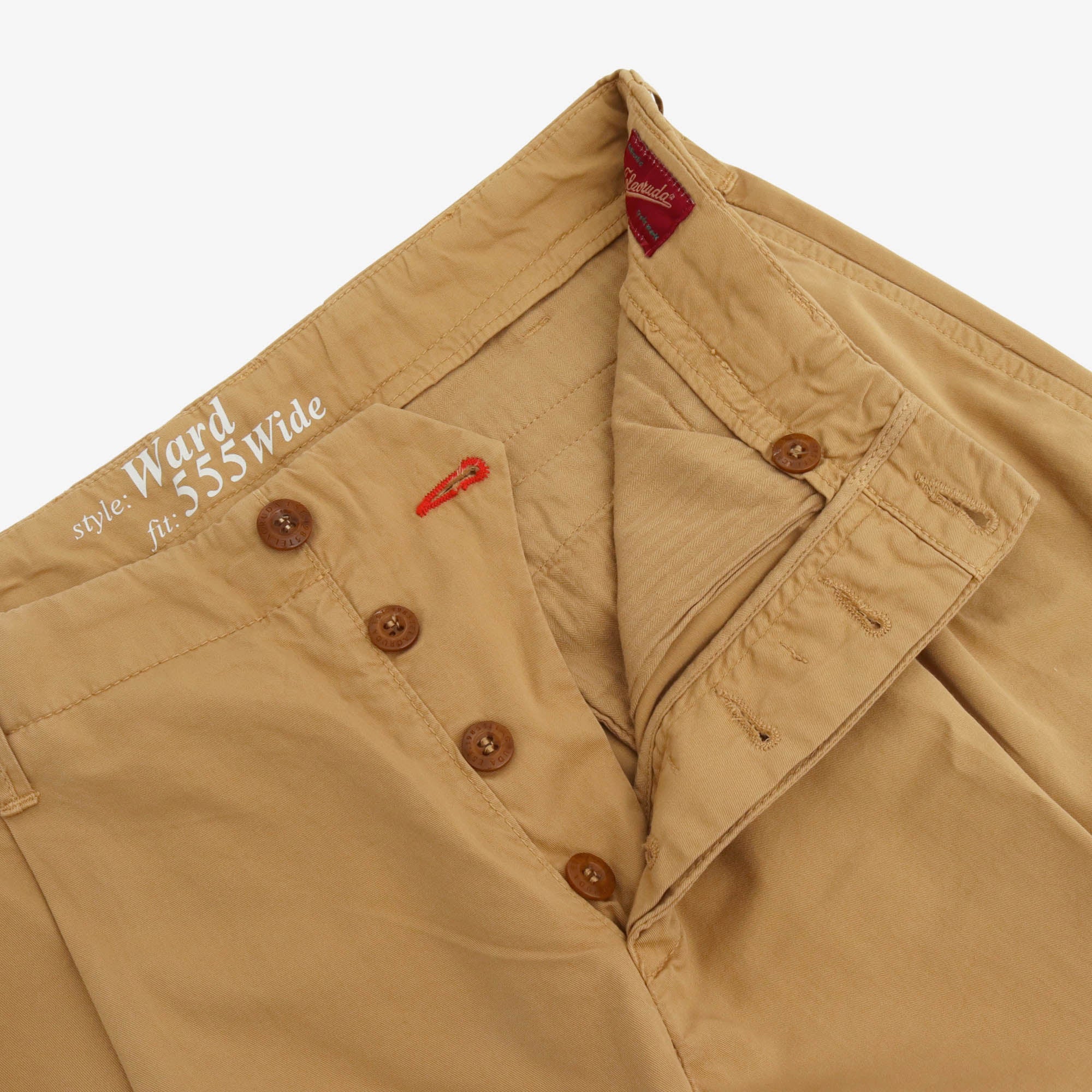 Ward 555 Uniform 2 Pleat Chinos (34W X 27L)