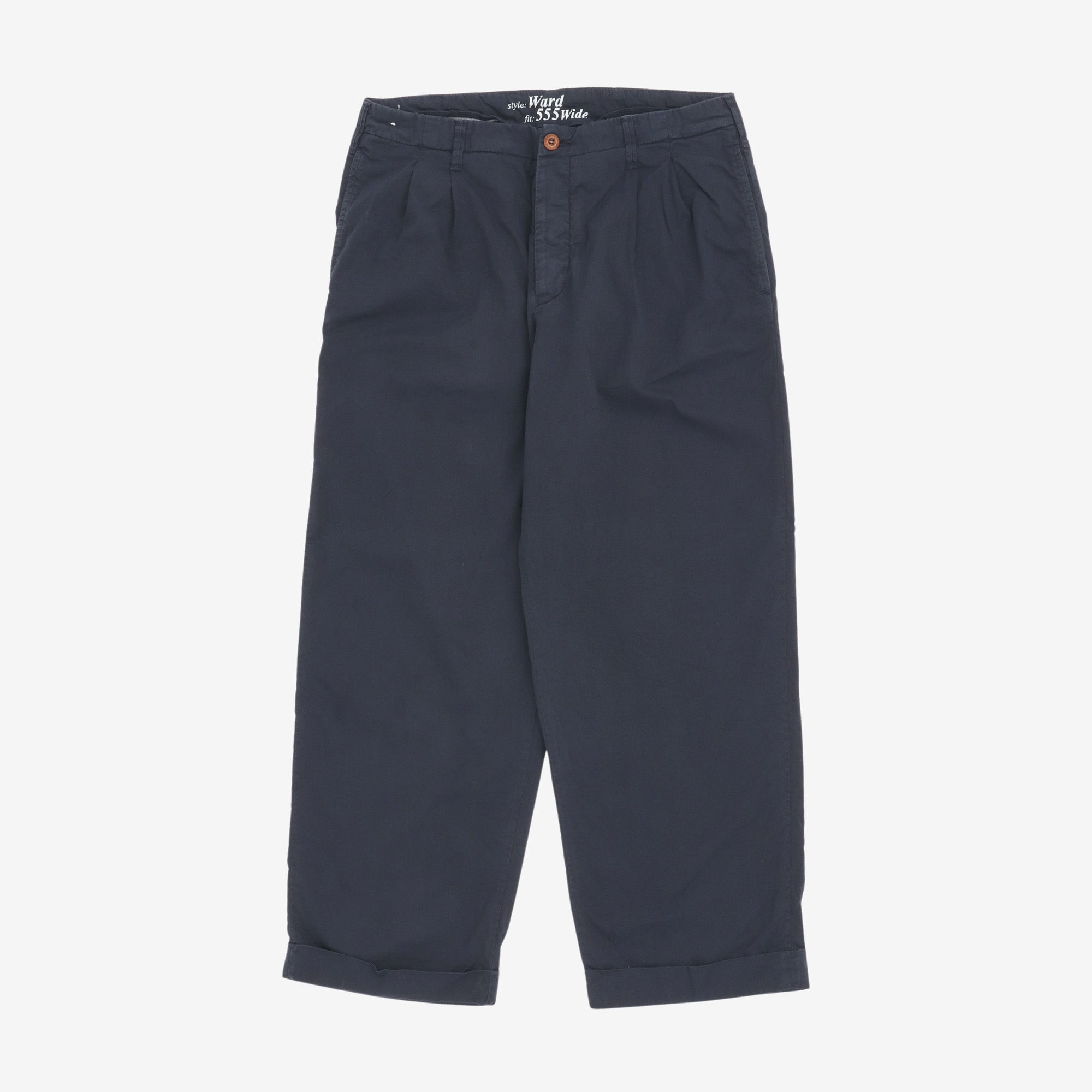 Ward 555 Uniform 2 Pleat Chinos (34W X 27L)