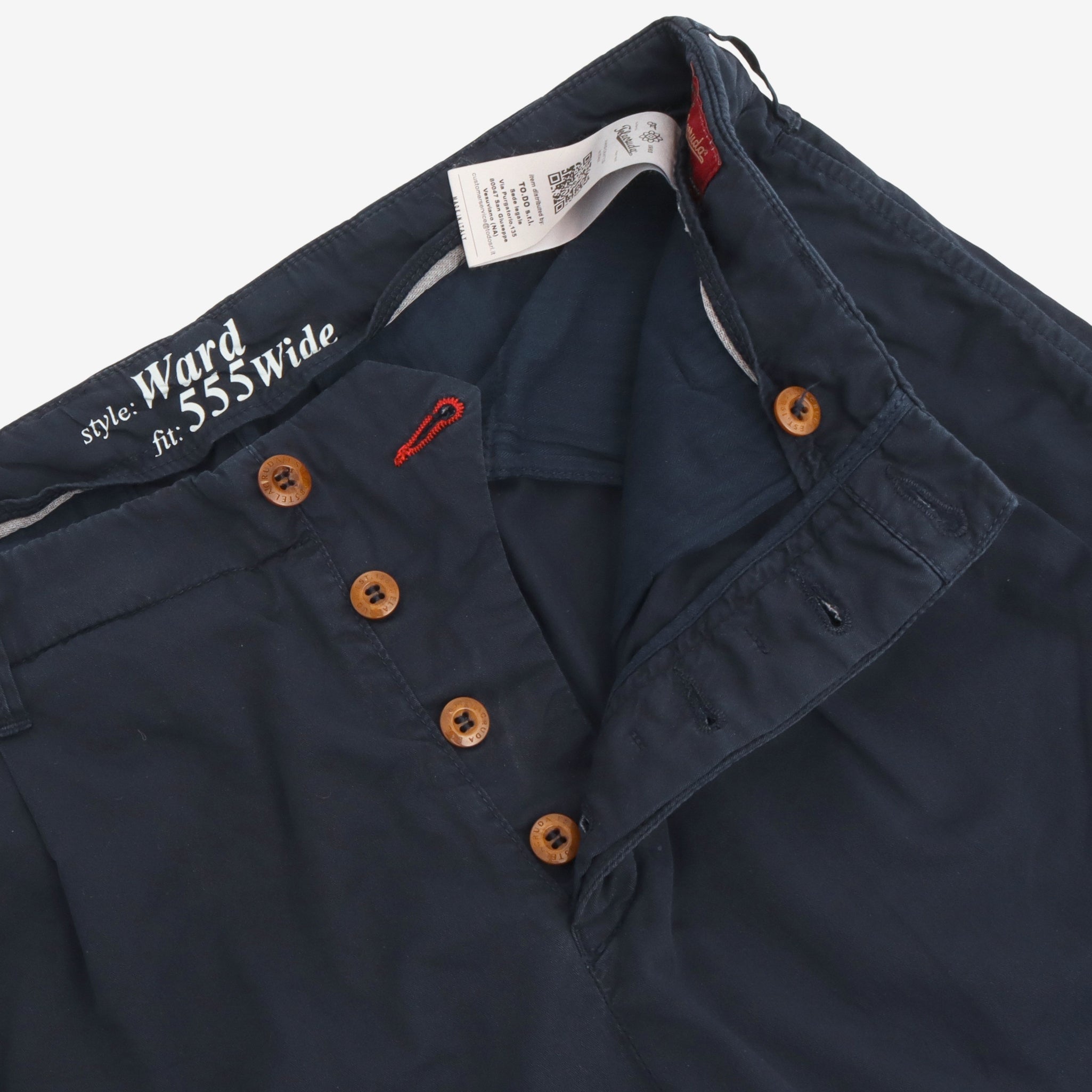 Ward 555 Uniform 2 Pleat Chinos (34W X 27L)