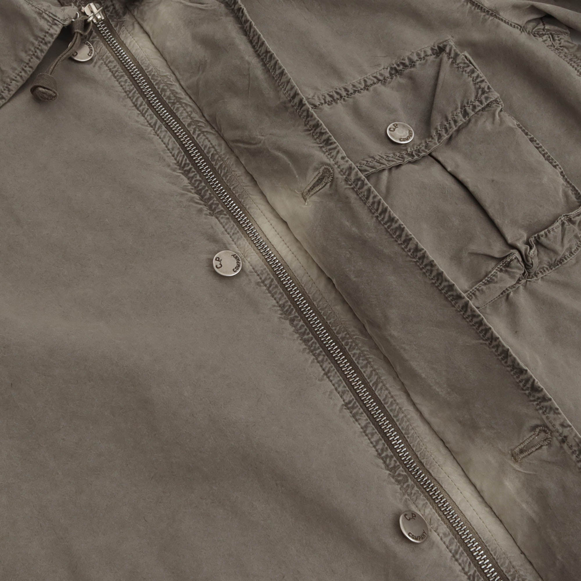 Multi Pocket Garment Dyed Field Jacket