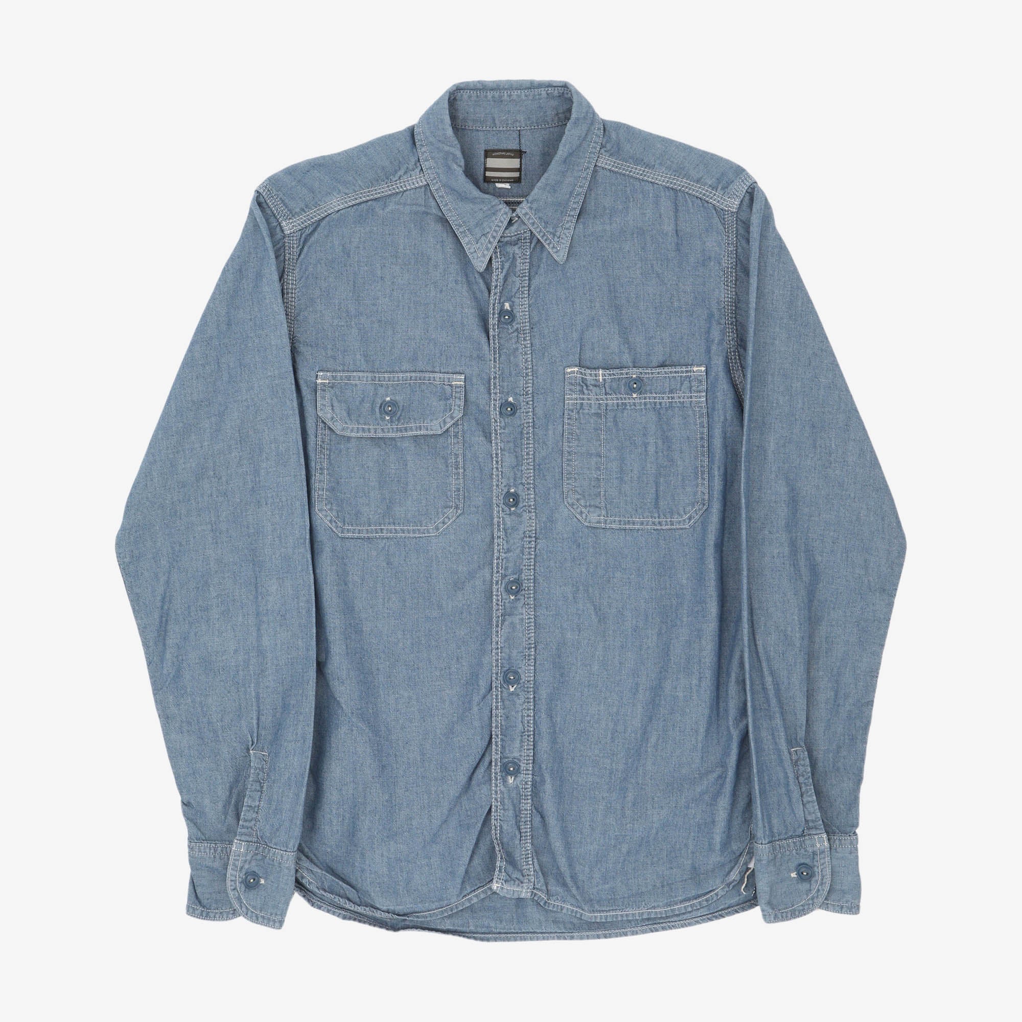 5oz Selvedge Chambray Work Shirt